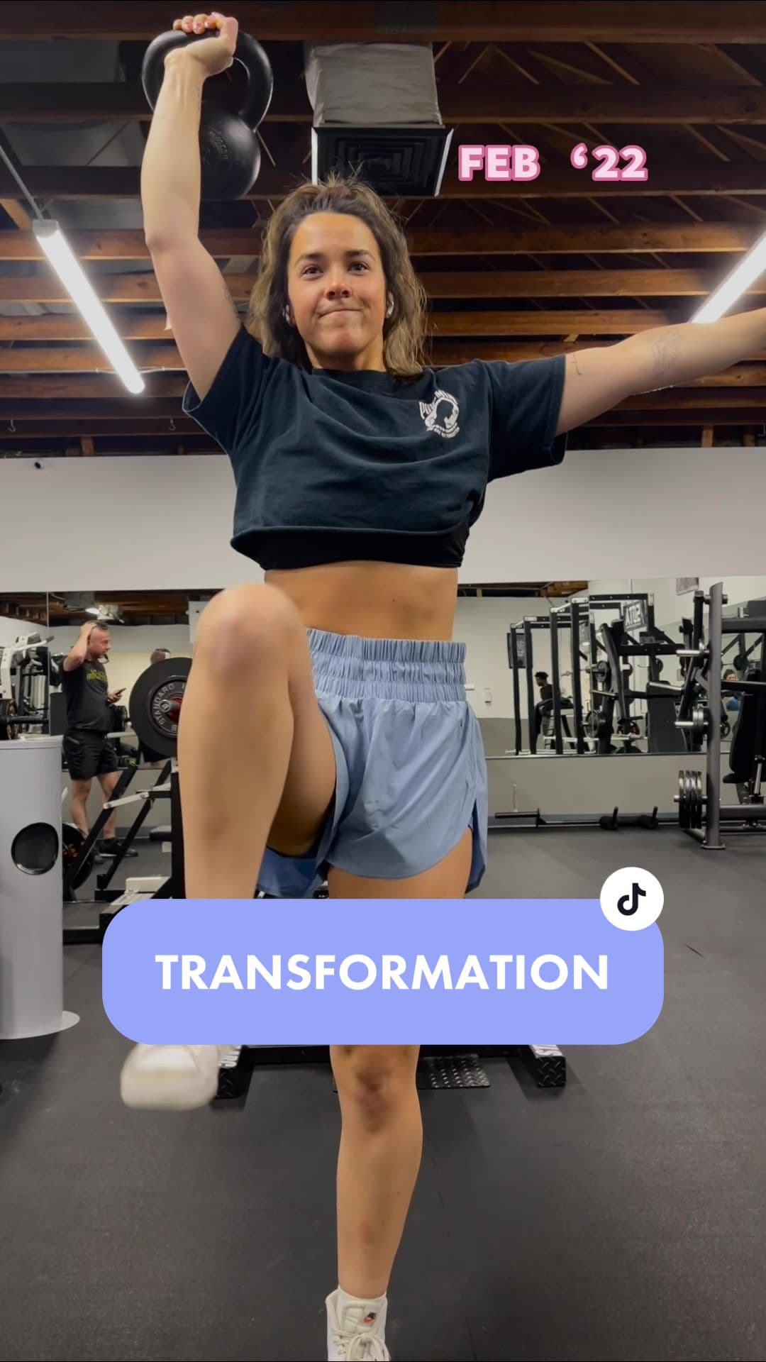 @reaganmckeever — 8 month transformation 🥰 #weightlosstransformation #healthyweightloss #healthyandhappy #gymgirlthings #liftheavy #fitness #fittok