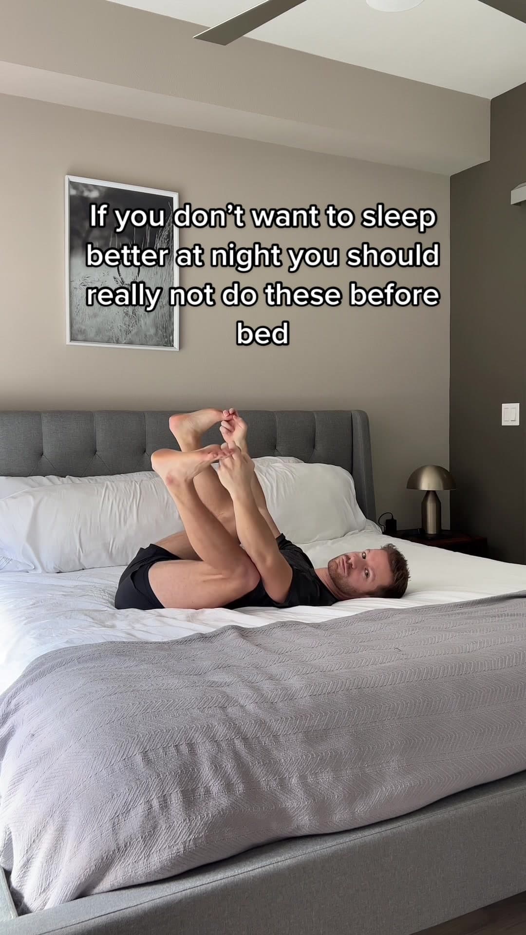 @samgach — This video was made for people who like sleeping, enjoy #stretch #fitness #sleep