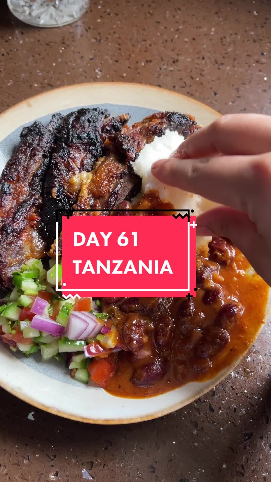 @seemagetsbaked — By golly this was unbelievable. The flavours, the textures. So amazing. Thank you @ms.C ! #tanzania #learnontiktok  #ugali #tanzanianfood