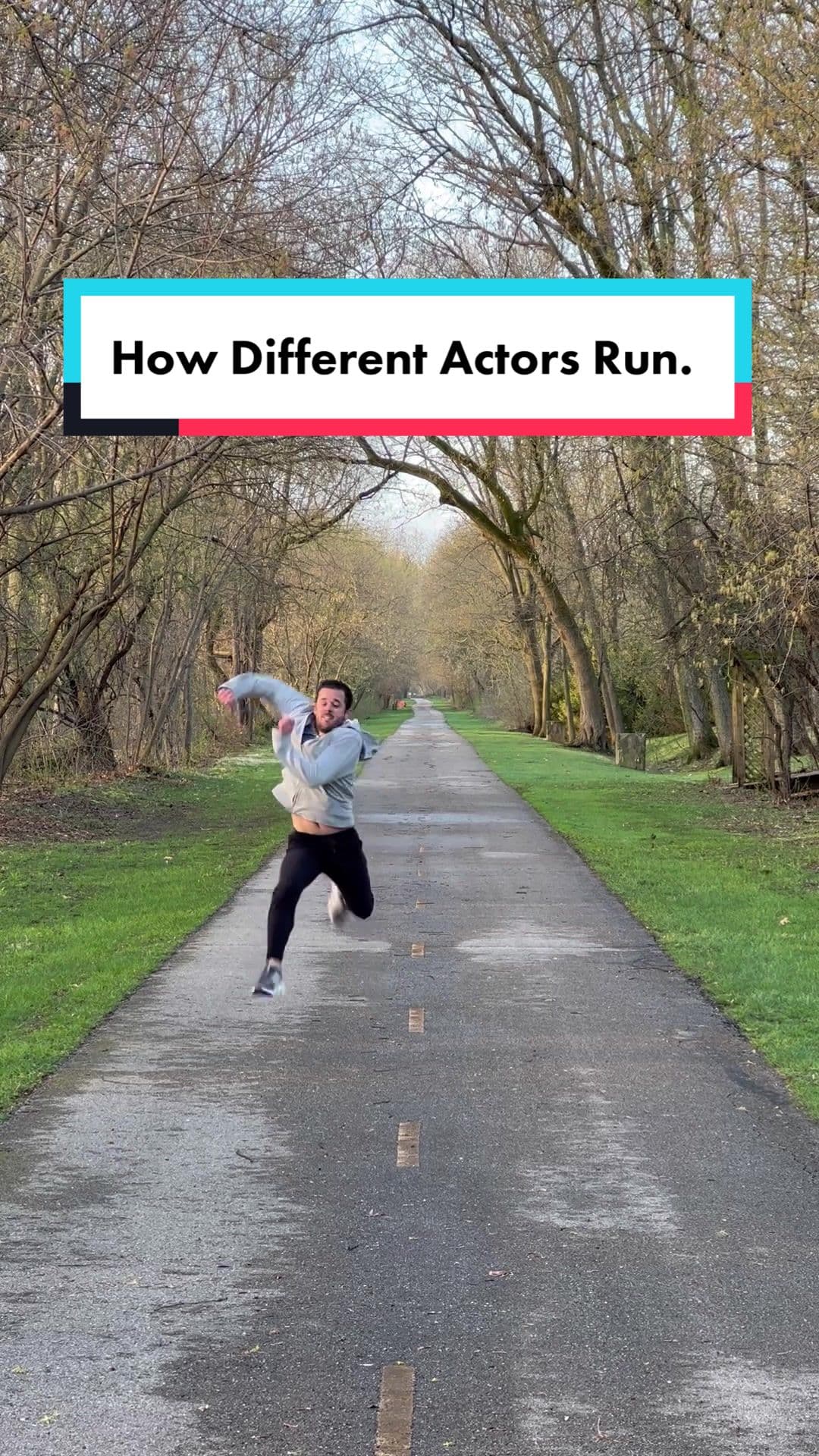 @daniel.labelle — How Different Actors Run. #running
