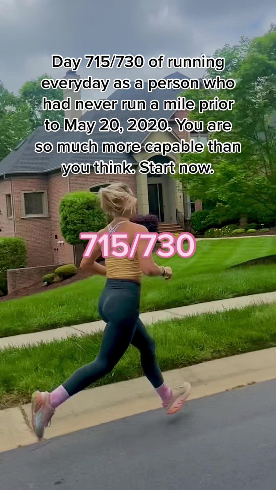 @avatank.fit — 715/730 whatever your goals are, you can get there if you want it bad enough. Don’t hold yourself back #running #runningstreak #BBPlayDate