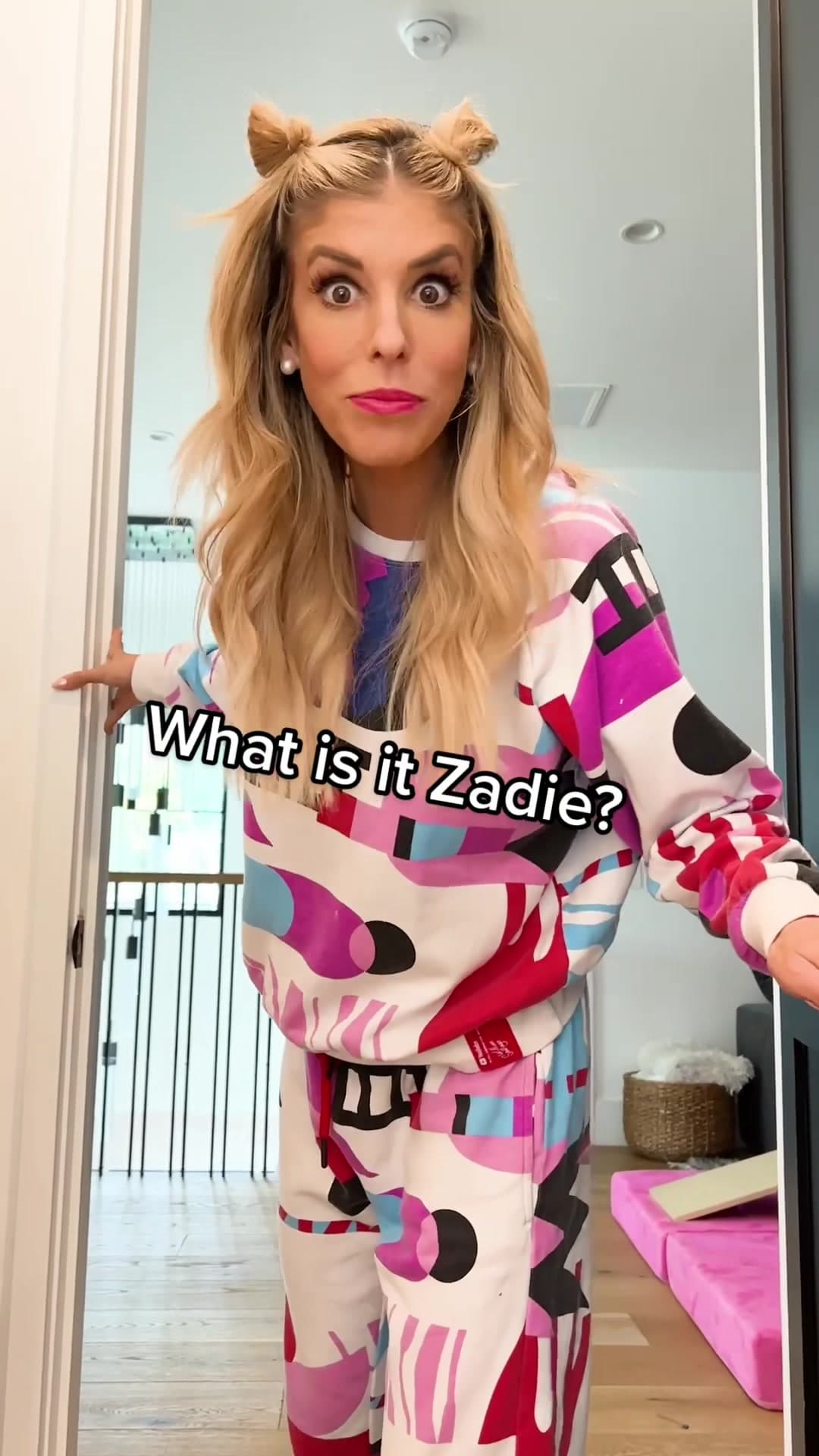 @rebeccazamolo — This trending sound is stuck in my head now👽#comedy #momdaughter 