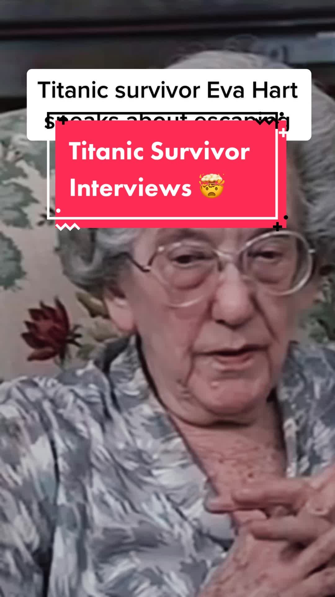 @taylortitus — I can’t believe she went through that. #titanic #survivor #storytime #titanicsinking #history #story #1900s 