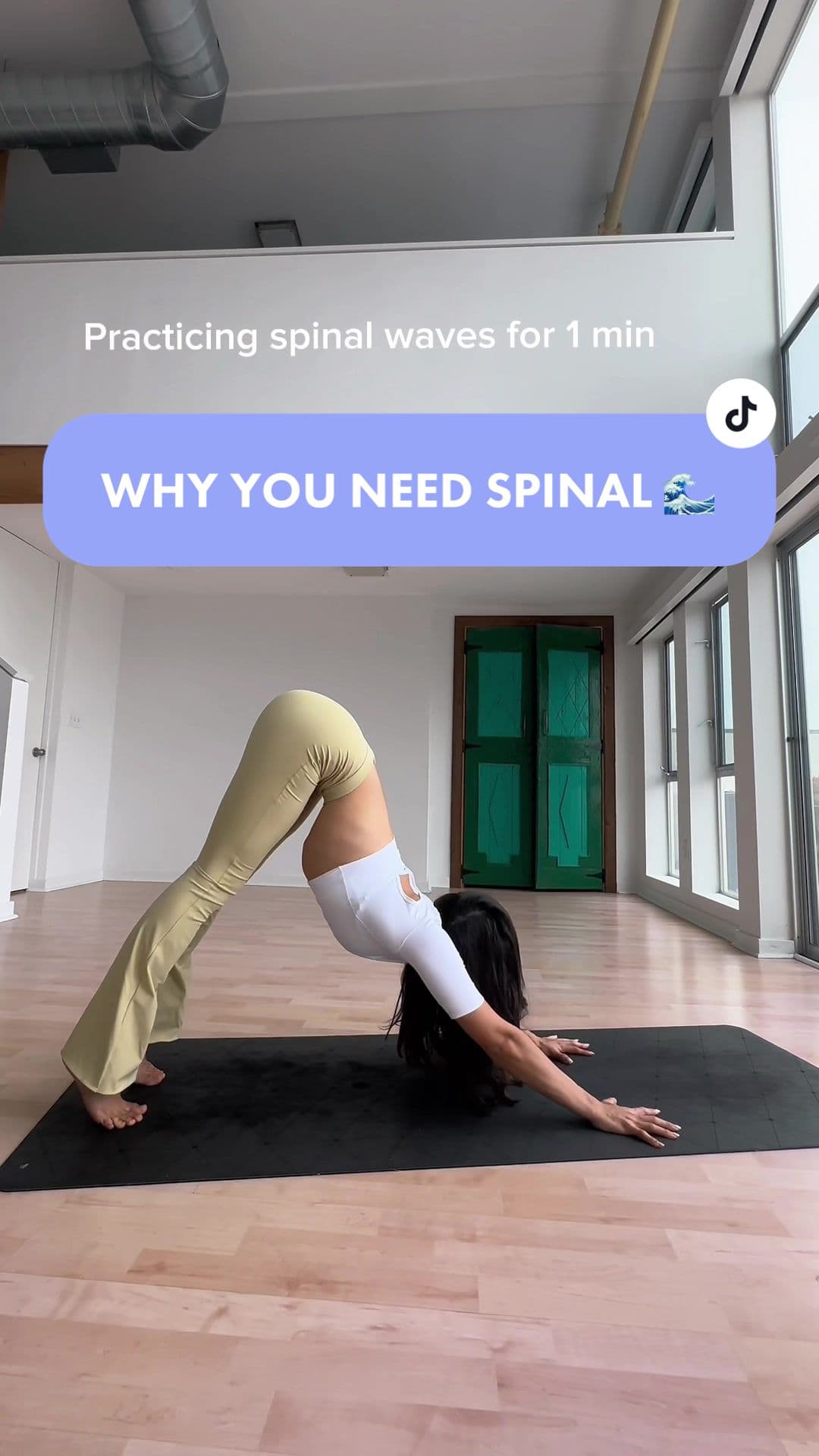 @emilykchen — Spinal waves unlock physical, mental and emotional freedom 🔑 literal keys to the kingdom of your self. Look up somatic experiencing for healing your mind through the body. Or with direct experience :