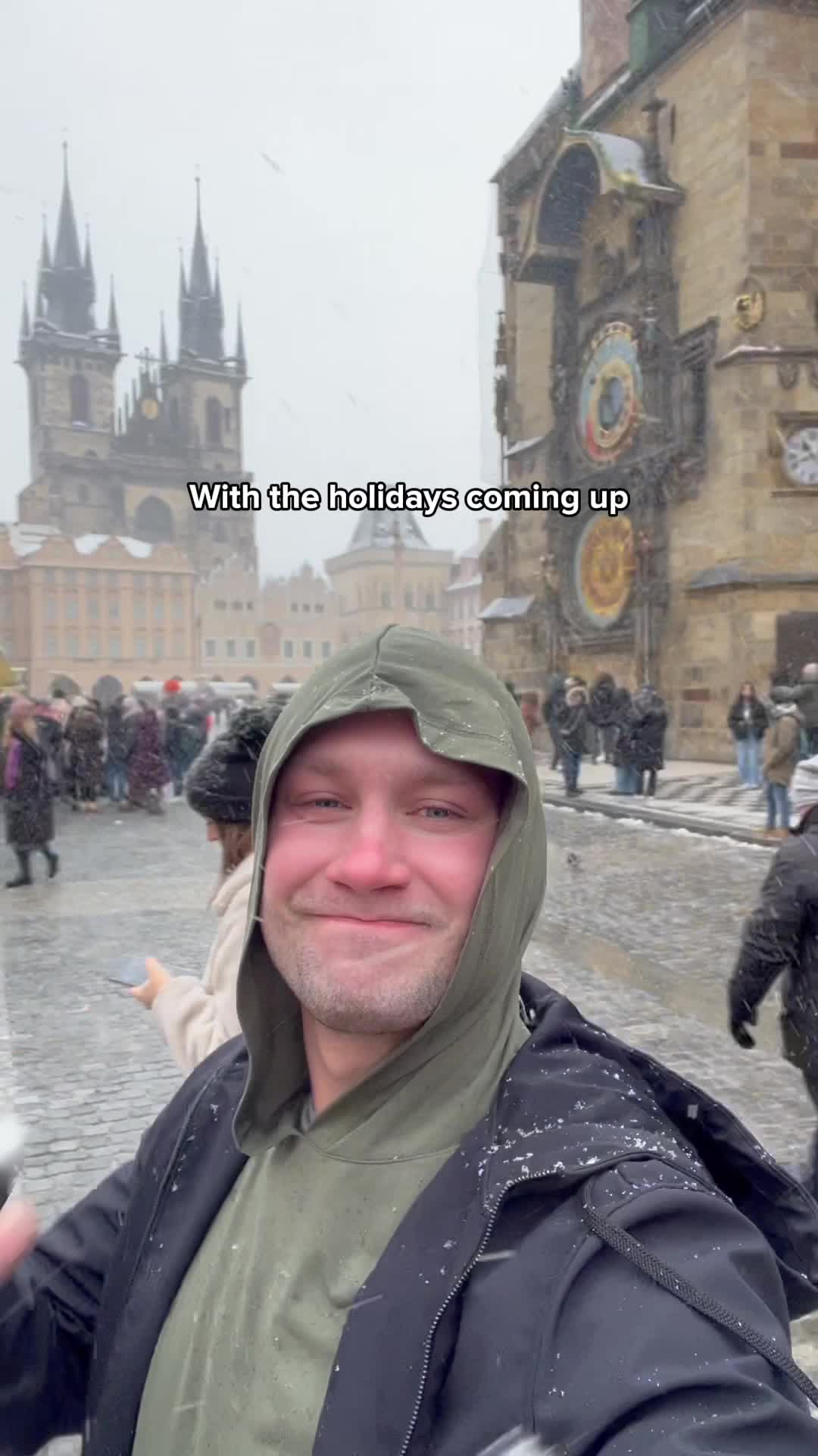 @pointspat — Is Prague the world’s most beautiful city in the snow? #travel #prague #europe 