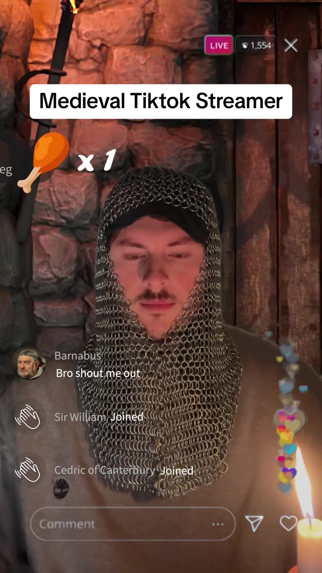 @sklumper — 13th Century Tiktok Live #comedy #tiktoklive #sketchcomedy #medievaltiktok #medieval #medievaltimes 