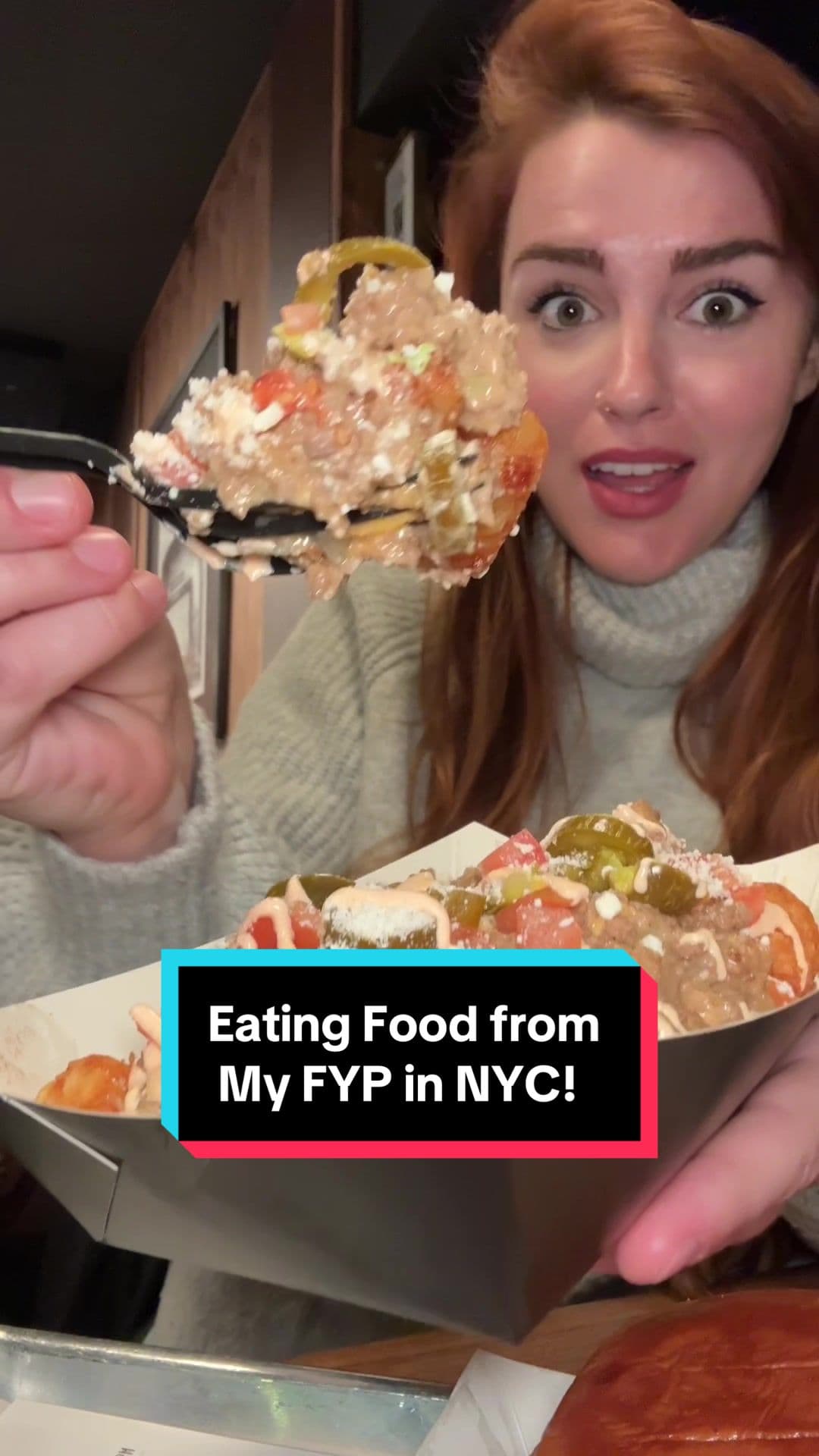 @karissaeats — I DREAM about those loaded tots 😩 #foodie#fyp#nyc#nycfood
