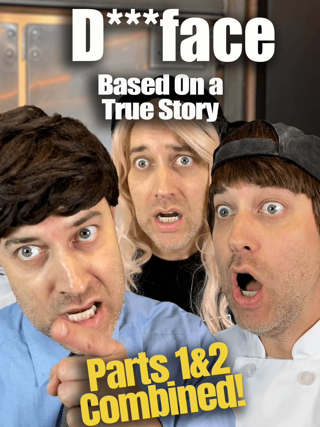 @drew_talbert — While I heal up, here is parts 1&2 combined of one of my favorites! (co-write w/ @andrea.kelley) #truestory #bistrohuddy #serverlife #funatwork #managerlife #investigation #cheflife #restaurantcomedy