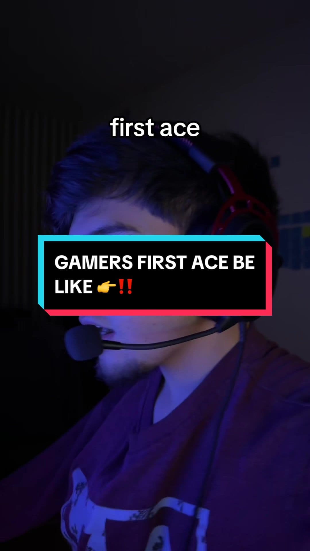 @micdeess — so much adrenaline during my first ace #gamingmemes #gaming #gamers #ace #memes 