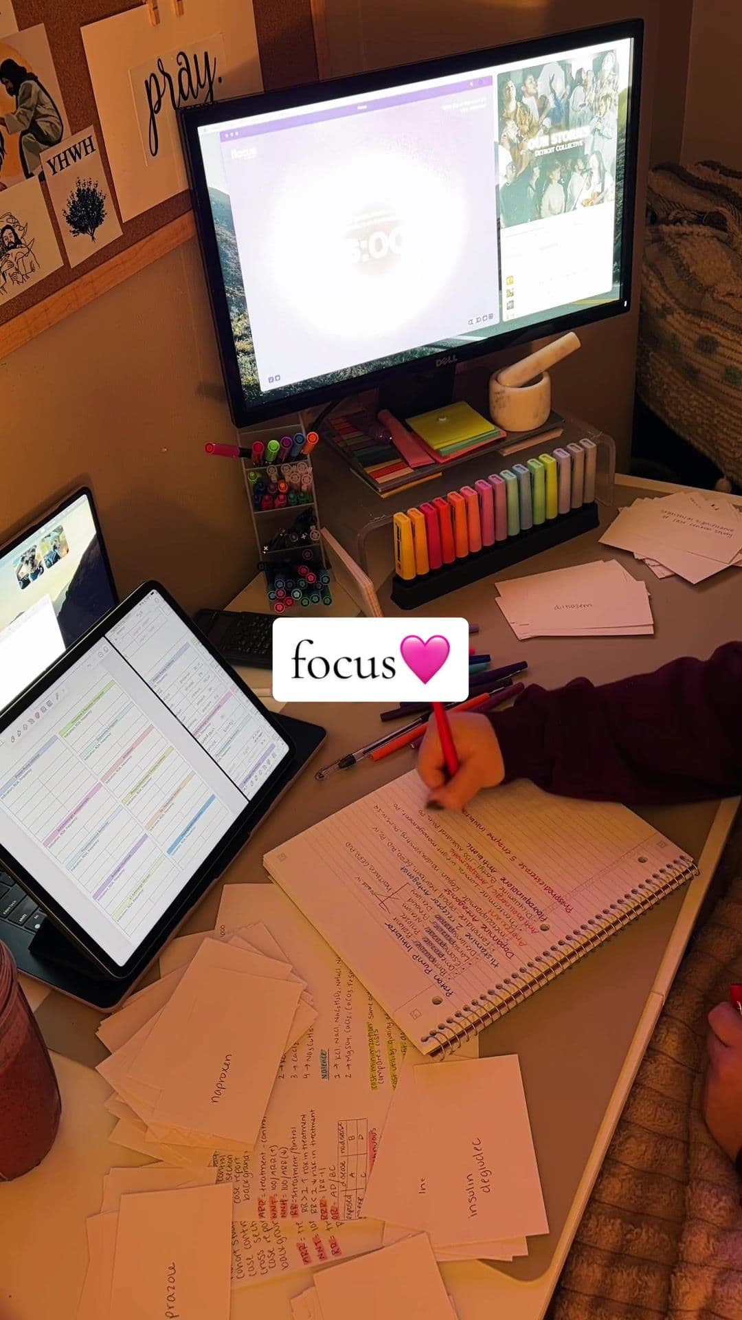 @aaliyahim — focus 📝💕#studywithme #studytok #creatorsearchinsights 