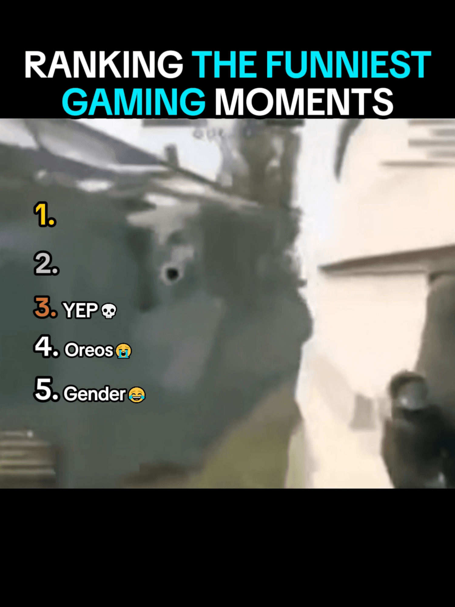 @itsadguys — Ranking Funny Gaming Moments🥀| #gaming #ranking #fyp #top5 #funny