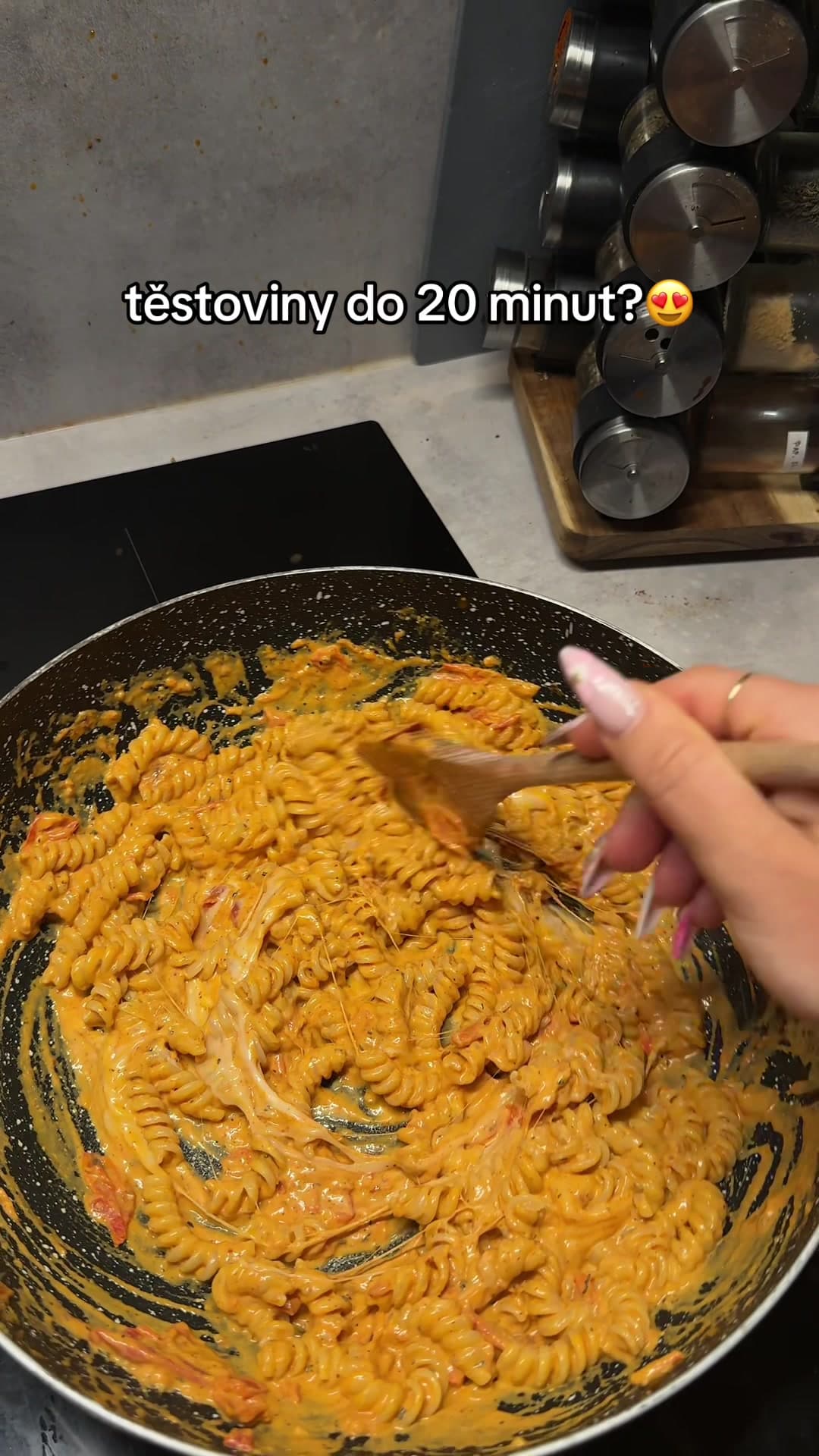 @beata.anna_ — MILUJU!! jsou fakt skvělý!!😍 #fyp #testoviny #pasta #recept #recipe 