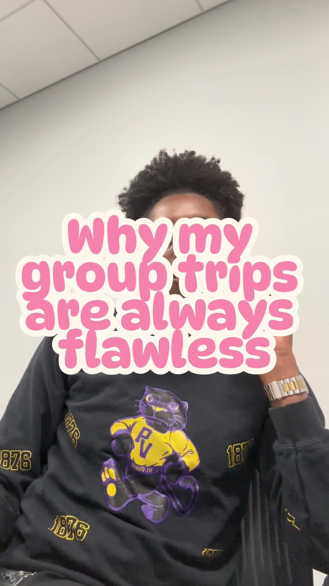 @umtaw15 — The secret to my drama-free group trips? Structure. I don’t ‘wing it’ — I run a STRICT program. My friends love it because there’s no stress, no confusion, just vibes + memories.