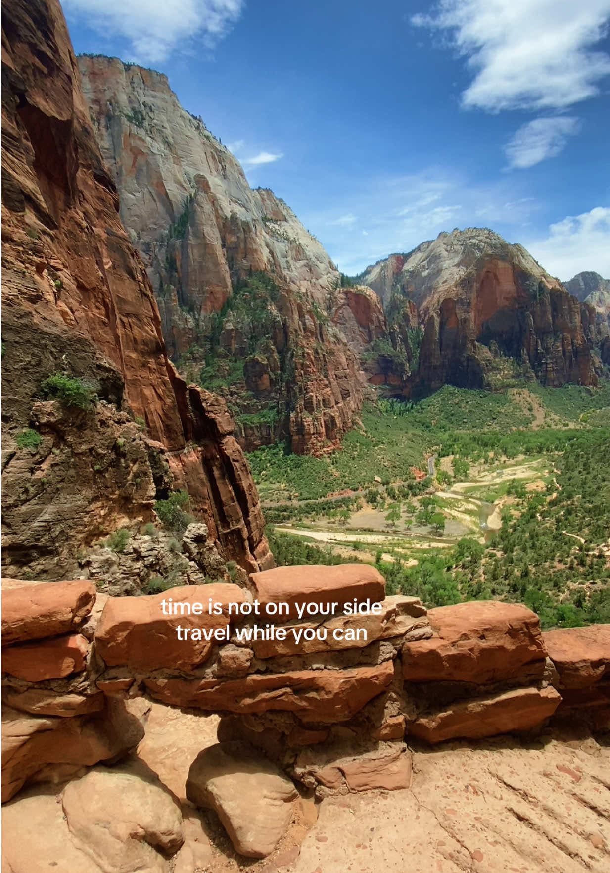 @therealjustinscott — See the world while you’re young #zionnationalpark #hike #angelslanding #wander #exploretheworld 