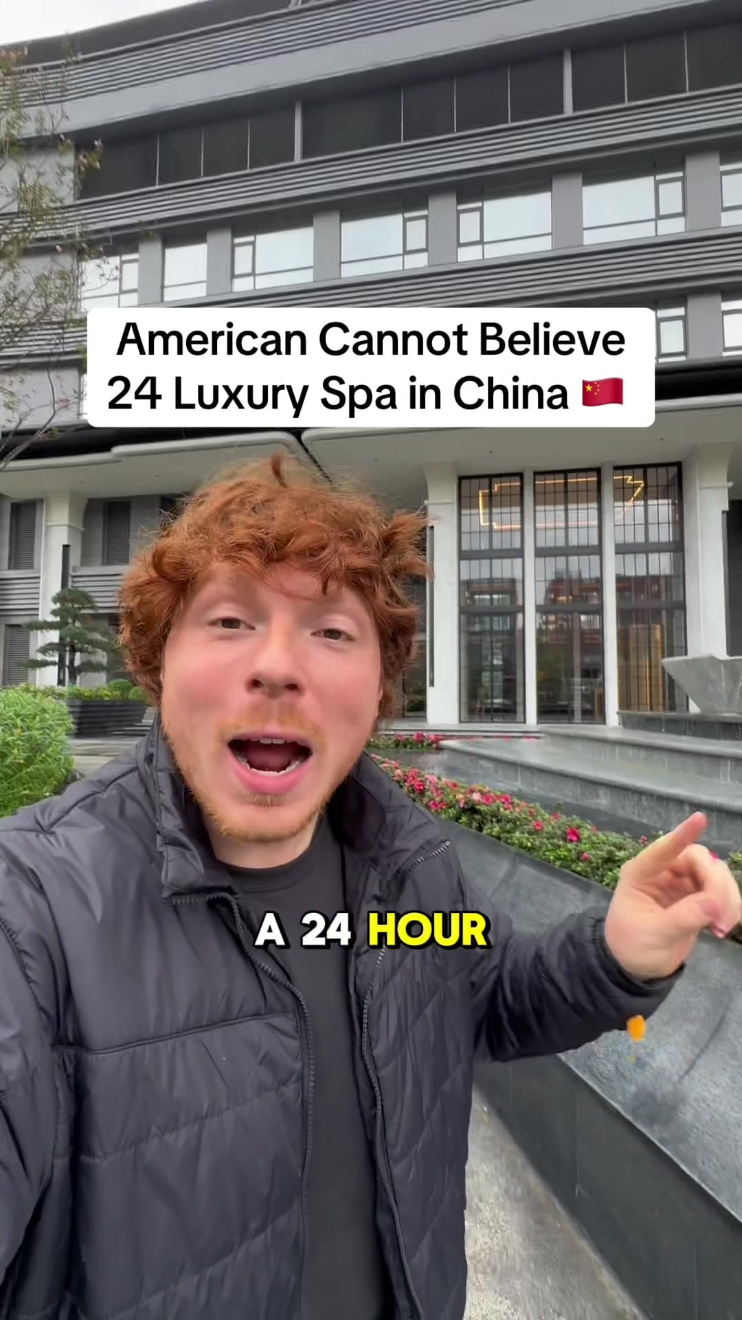 @christian.grossi — American traveler is completely shocked after spending 24 hours in a luxury spa in China 🇨🇳 