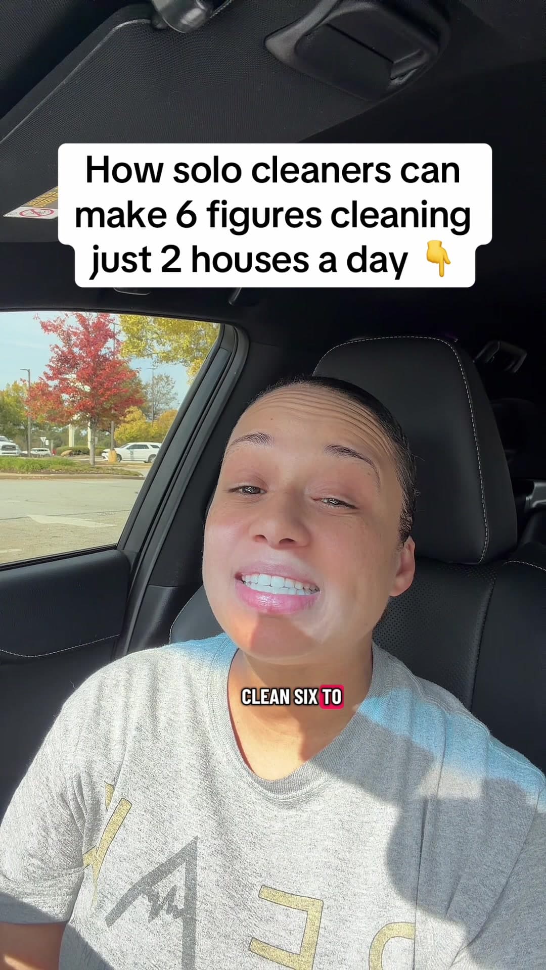@your_cleaningcoach — You don’t need 40+ clients or 12-hour days to hit six figures as a solo cleaner.