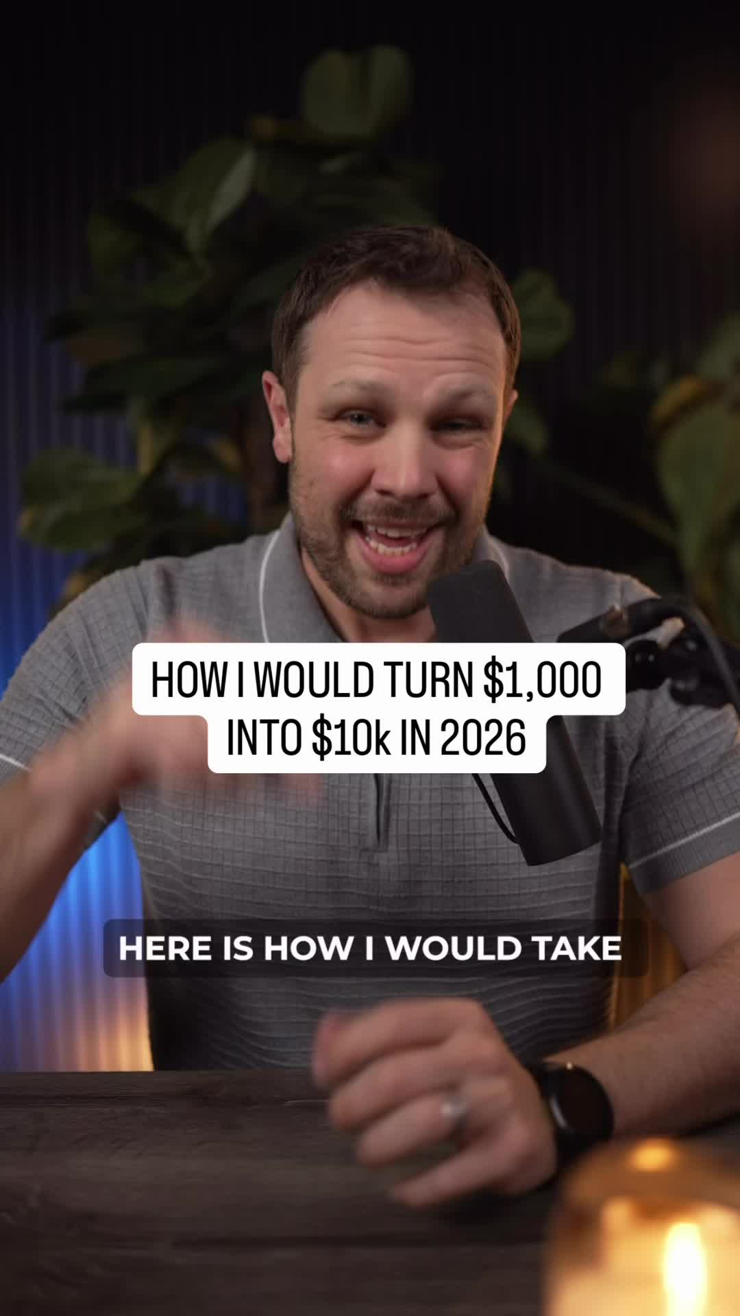 @mastermoneyco — How I would take $1,000 and turn it into $10,000 in 2026 