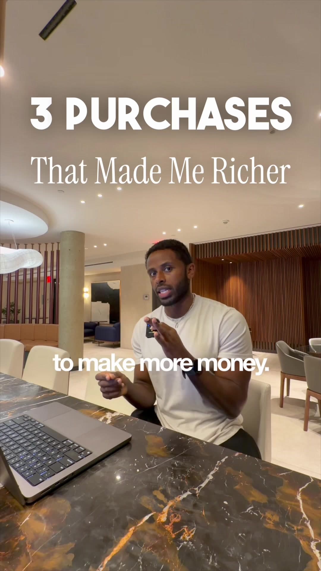 @bonsanemera — 3 purchases that made bought me my time back and made me richer 💰🤑📈