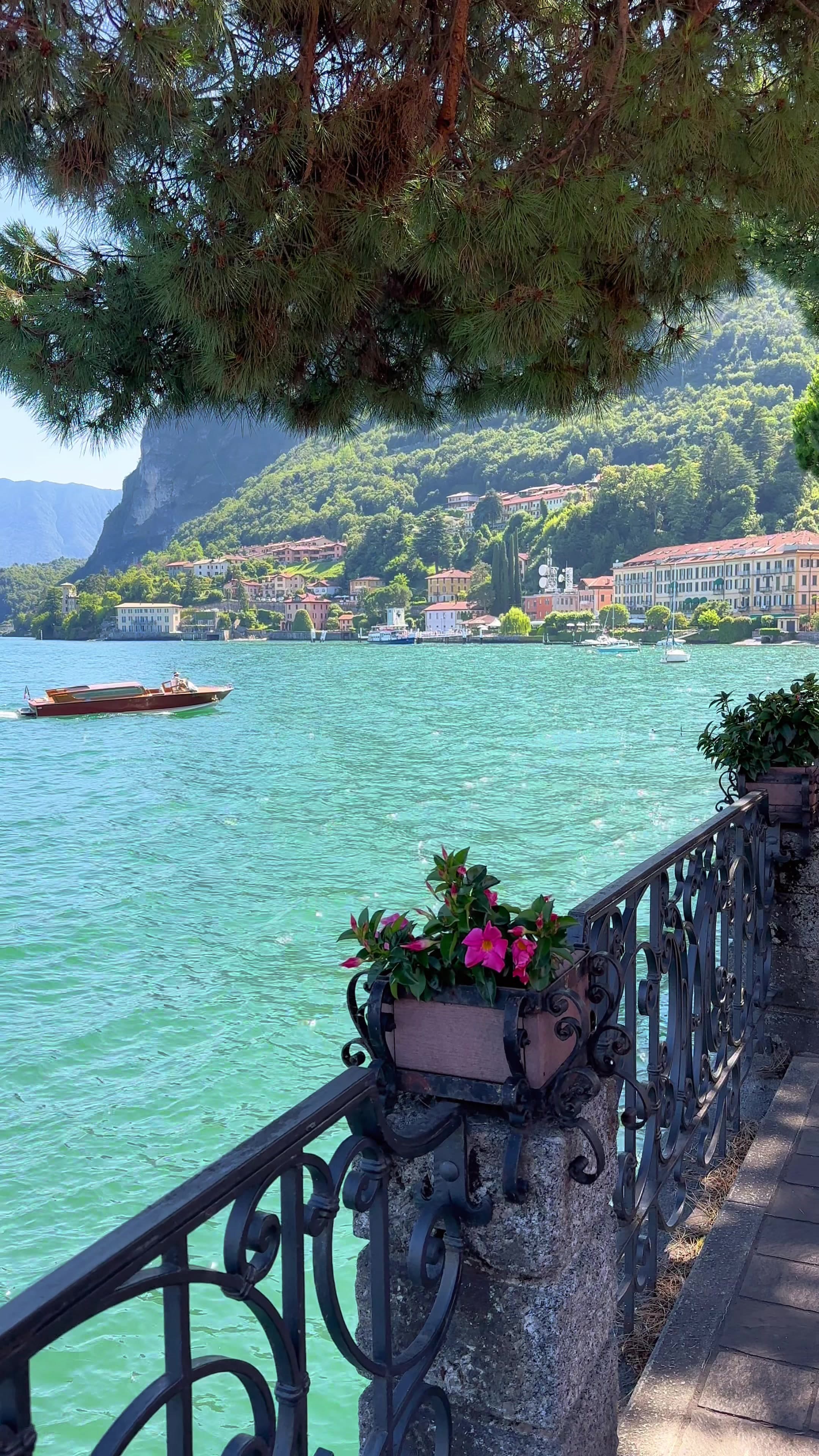 @marcoandflo — Spring on Lake Como is not loud, it’s gentle.