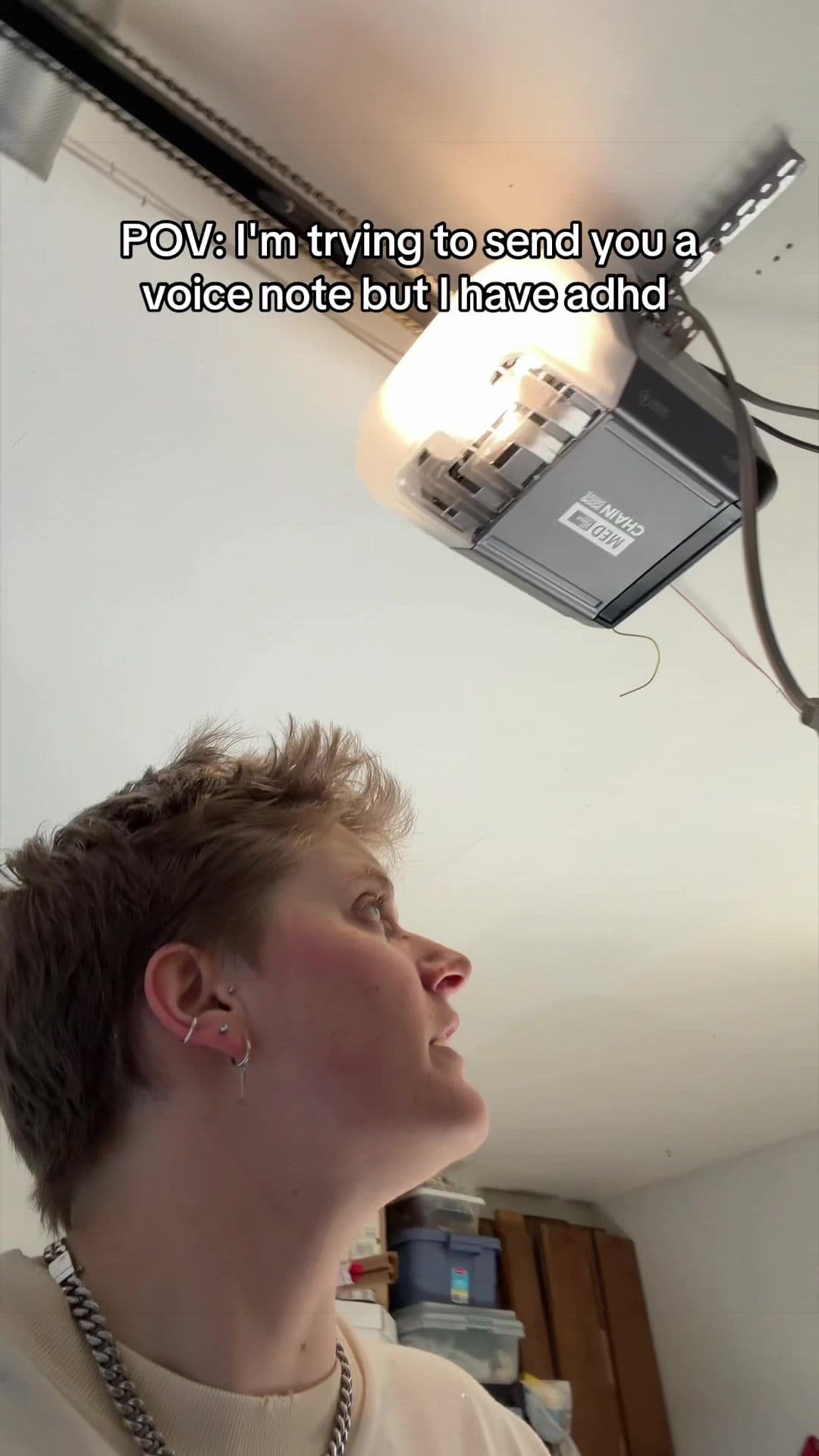 @alairethomas — This is every voice note I send. And honestly they never need to be as long as they are #fyp #comedy #adhd 