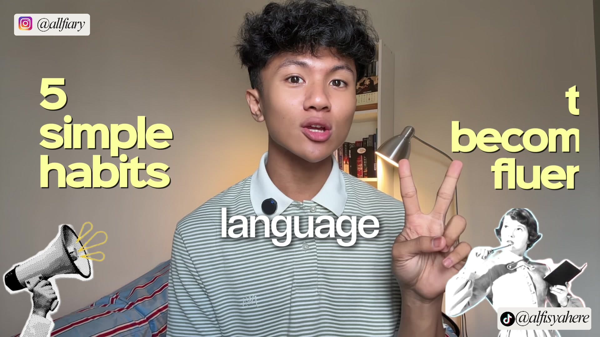 @alfisyahere — Unlock fluency with these 5 simple English learning habits✨ 