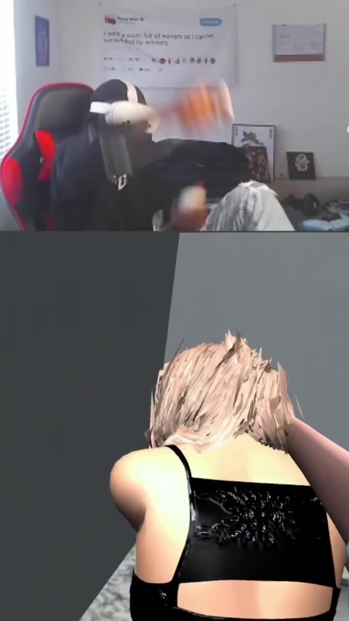 @mirskiilive — ICE PULLED UP ON ME🥲😂 #fyp #gaming #indiegame #vr #funny 