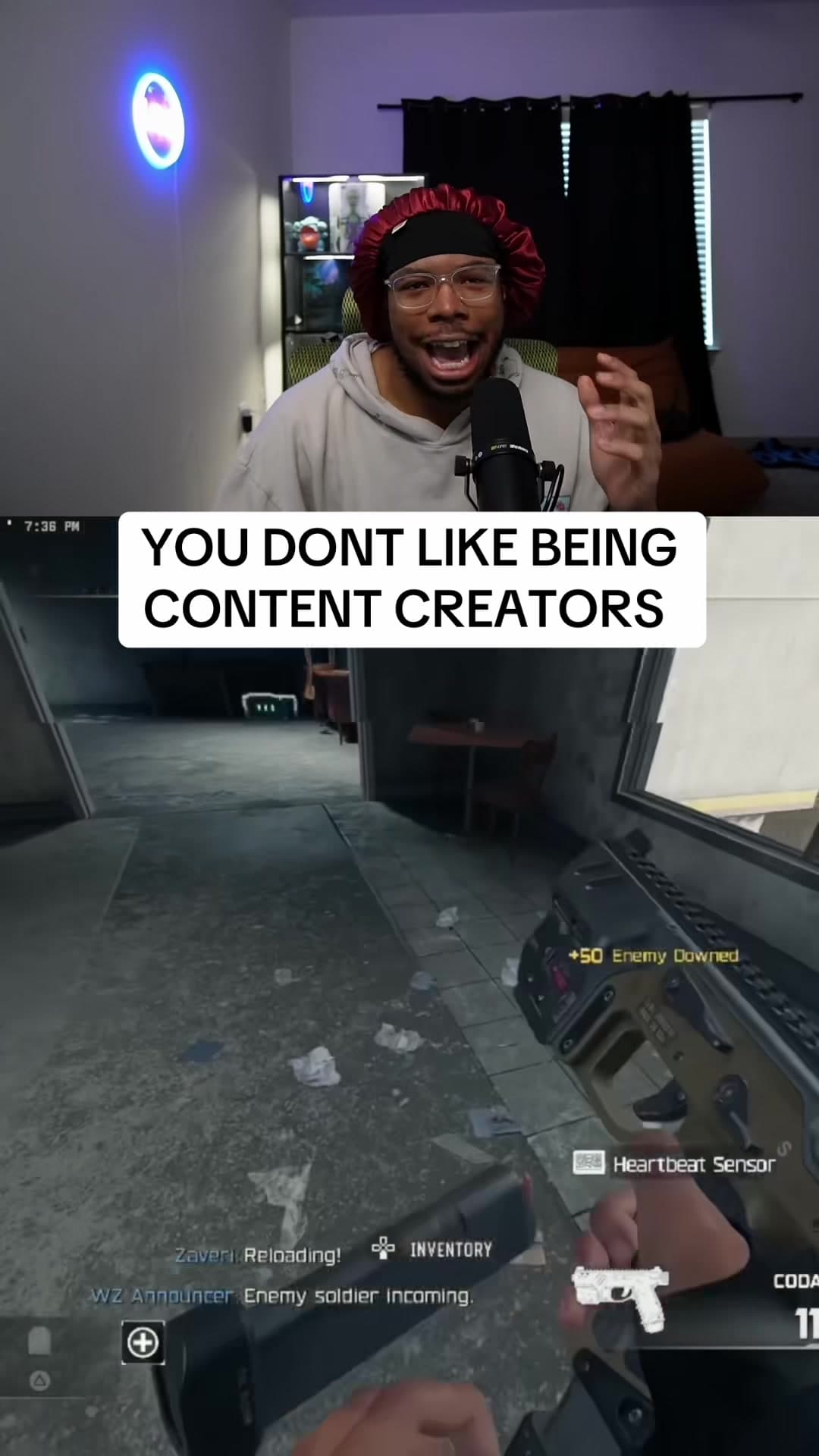 @ttvninepm__ — If you don’t like being a constant creator, you just like playing the game all day and that’s completely fine in fair. However, you have to do a little bit more if you want to be a content creator #wa