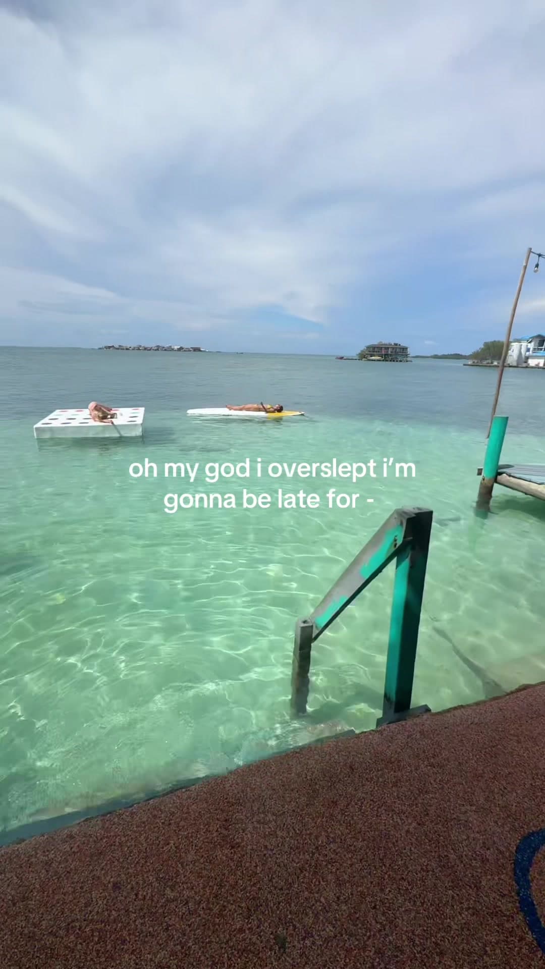 @simona.zav — POV ur staying at casa en el agua in colombia :’) #solotravel #backpacker 