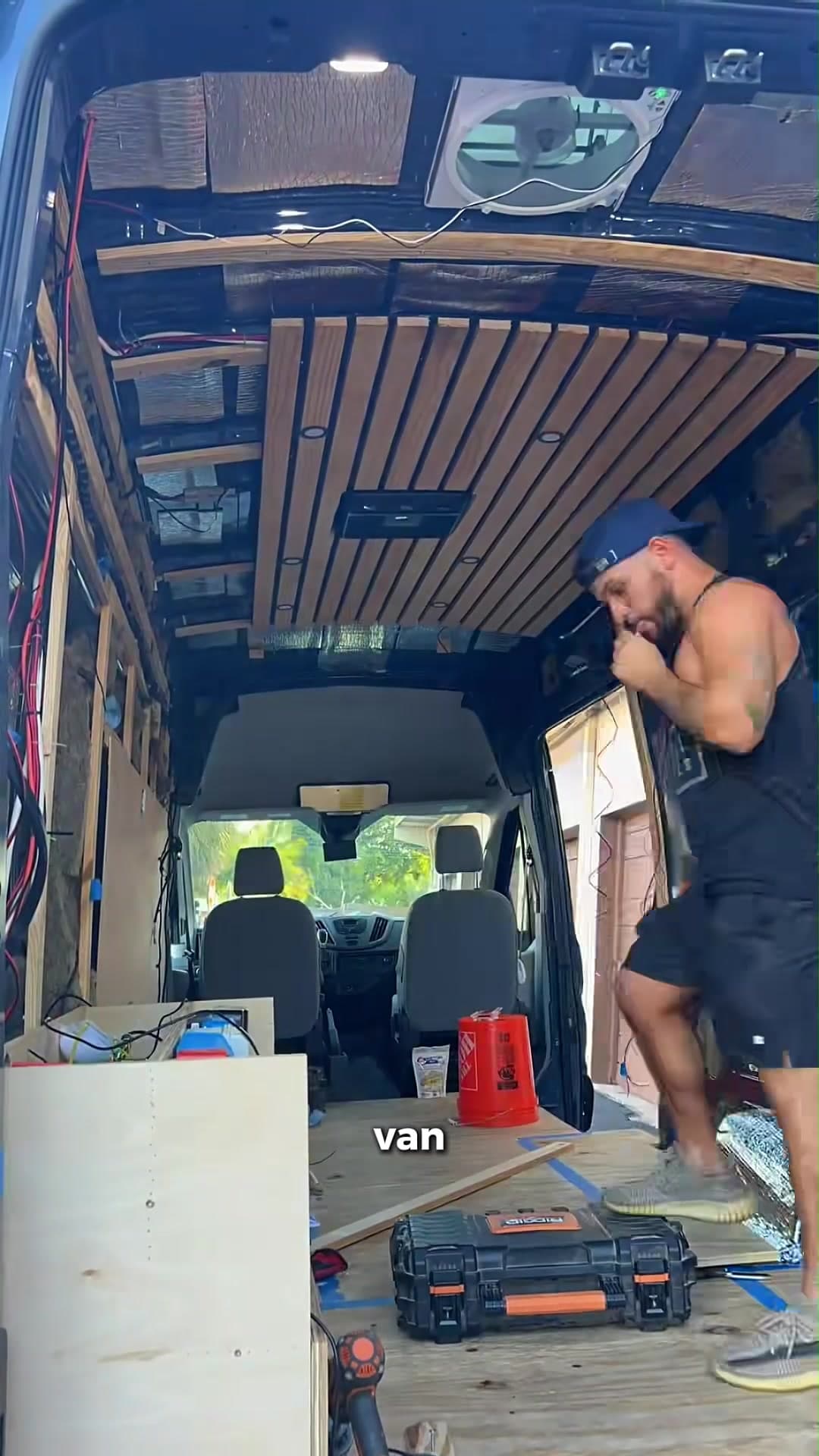 @savingsilo — Transforming a Ford Transit Van to Camper part 1 #vanconversion #busconversion #build #diy #vanlife 