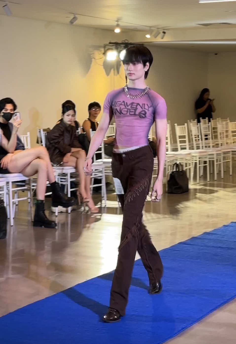 @tphmk6 — Casting for Moidien at Aquafina Vietnam Internation Fashion Week 2026 #catwalk #model #unisexmodel #fashiontiktok #horsewalk 