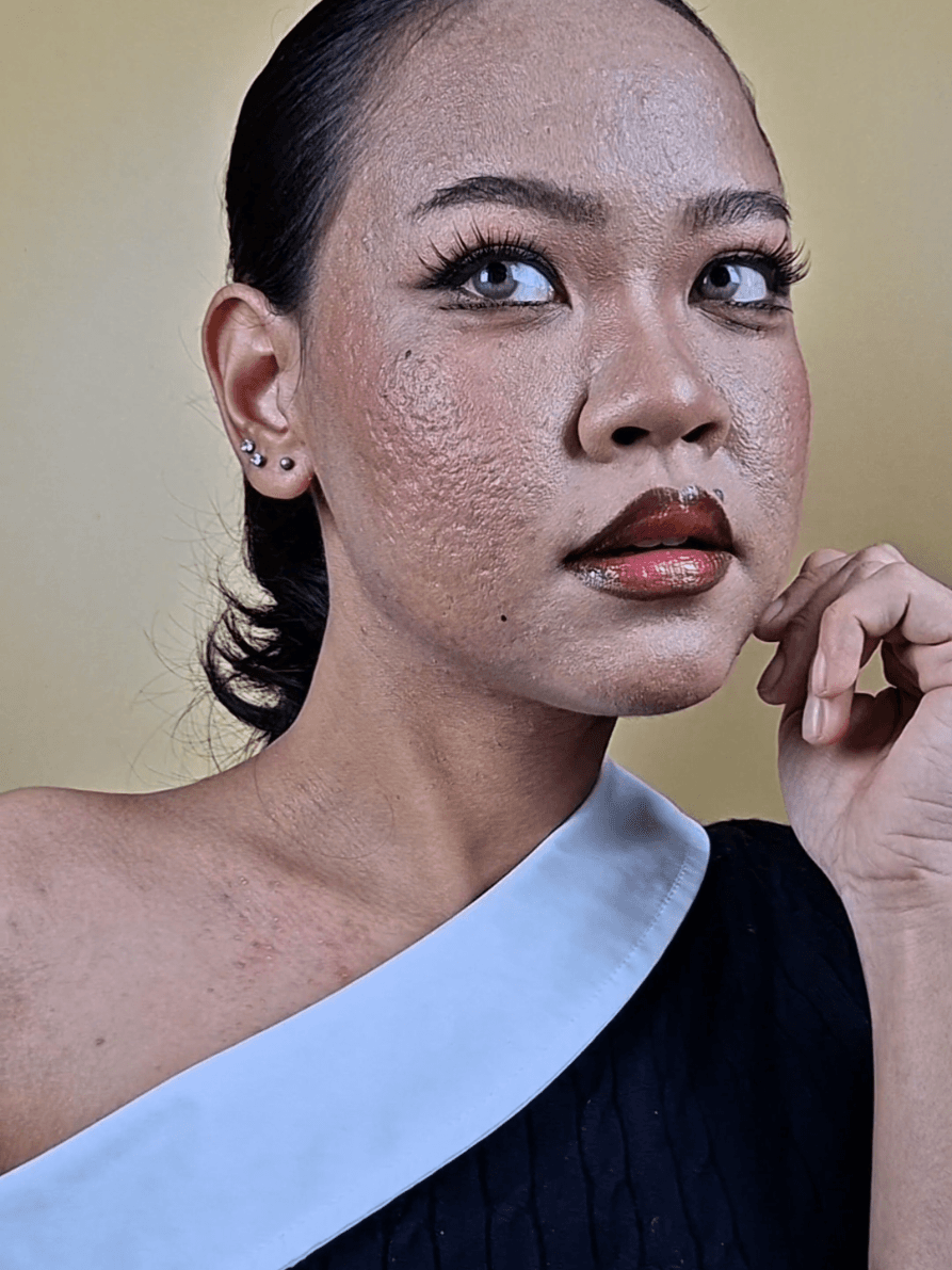 @patstylemua — Flaw-Forward Glam Reveal example