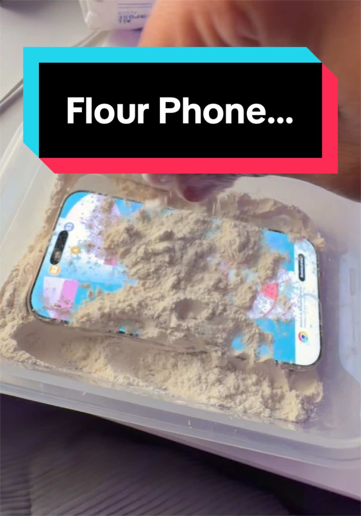 @carterpcs — I put flour on my phone for better gaming performance.. #carterpcs #tech #gaming #mobilegaming 