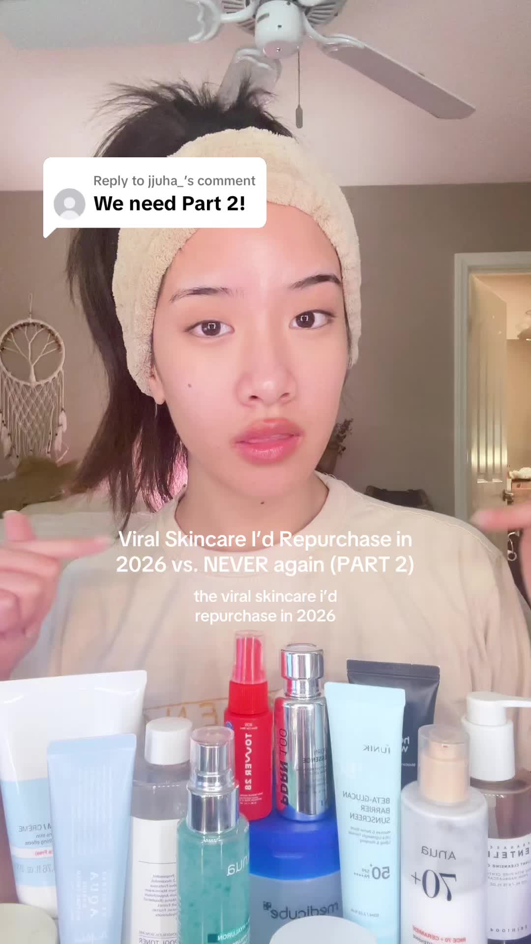 @bedside_convo — Replying to @jjuha_ i feel like every product is considered “viral” now but only SOME deserve that title 😒 #skincarerecommendations #glassskin #koreanskincare #viralskincare #foryoupage 