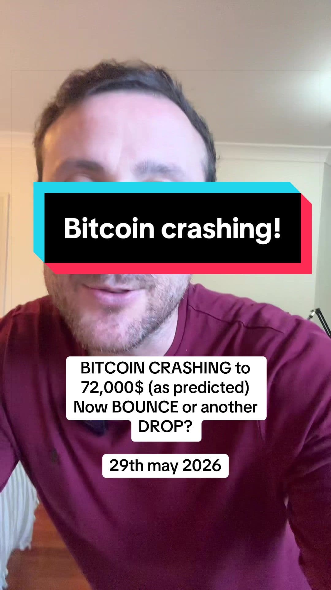 @the_freedom_trader — #bitcoin crashing to 72,000 ! Is it game over ? Or a rebound is coming ? #cryptok #btcnews #altcoins #cryptotrading