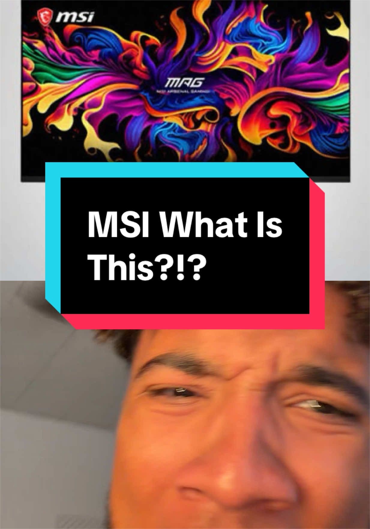 @carterpcs — MSI is about to drop the craziest triple mode gaming monitor.. #carterpcs #tech #gaming #gamingmonitor 