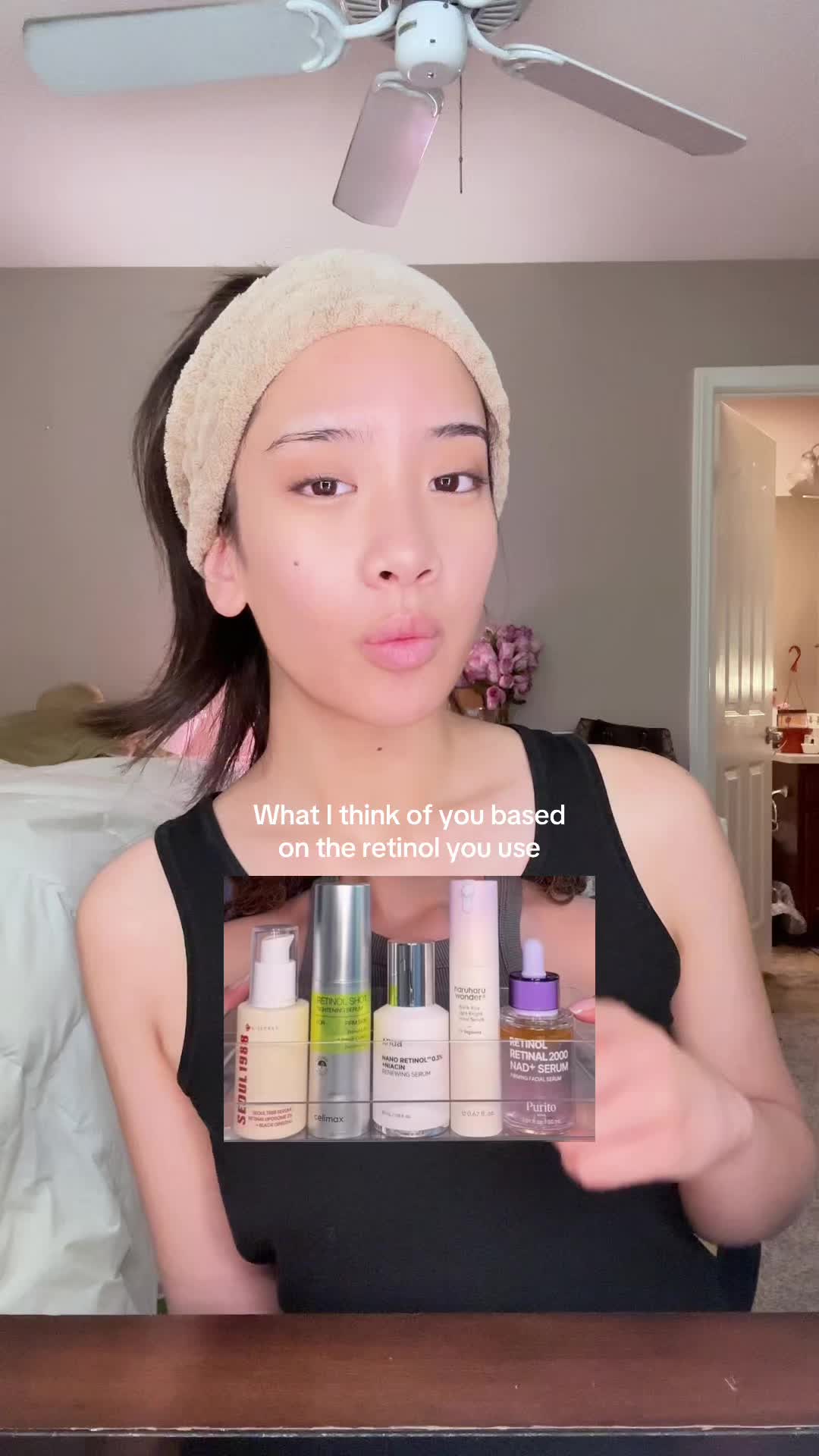 @bedside_convo — what do you guys think, are these hot takes or valid takes? 🫪 #retinol #koreanskincare #skincaretrends #relateable #foryoupage 