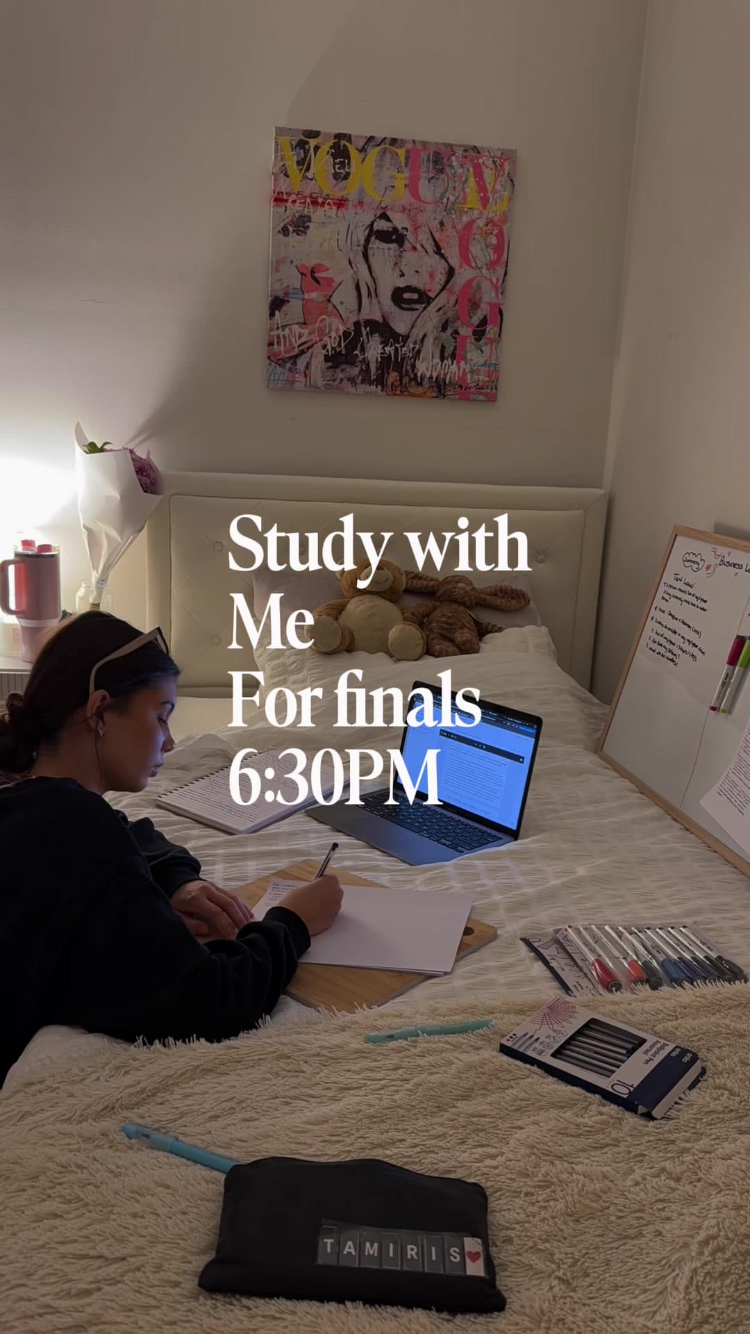 @tamirisevina — Study with me for finals as a uni student!! #studytok #uni #study #university #uq 