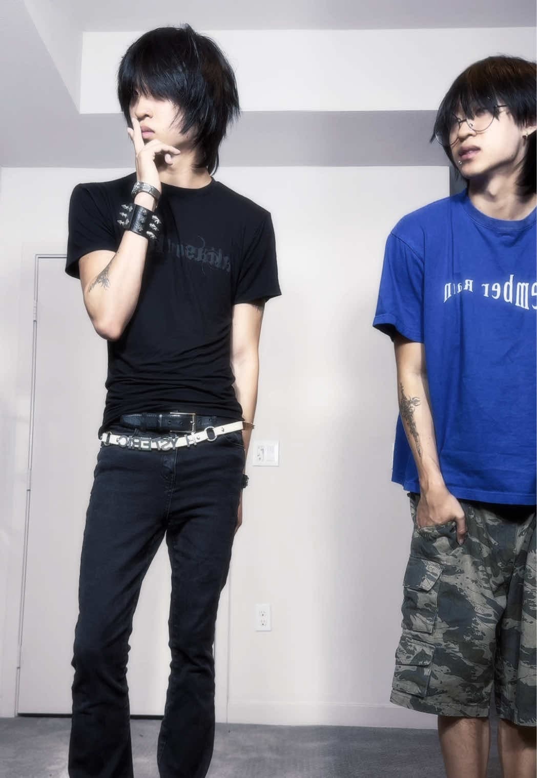@9ndrewwc — I put him in @aliasonline.us slim tee and low rise bootcut #manhwa #fashion 