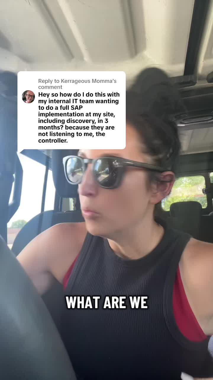 @kylercheatham — Replying to @Kerrageous Momma i’m gonna be so for real with you. That is an absolute crazy timeline. DM me if you have more questions or want to talk #sap #digitaltransformation #saas #devops #techtok
