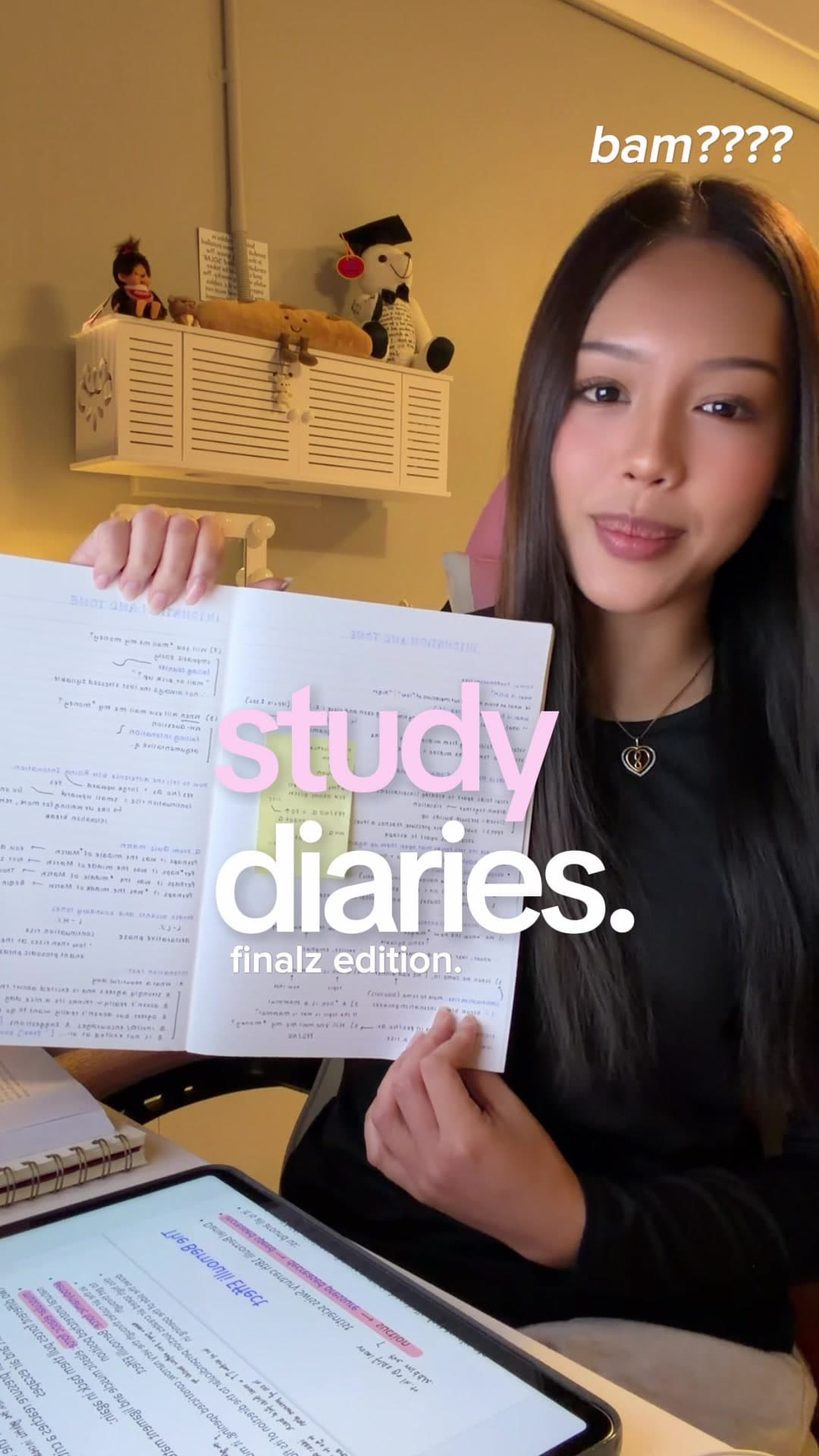 @24jianna — LOL i’m running on fear guys 4 more days im scared 😞 | study diaries 💭 #studytok #productive #studywithme #unistudent 