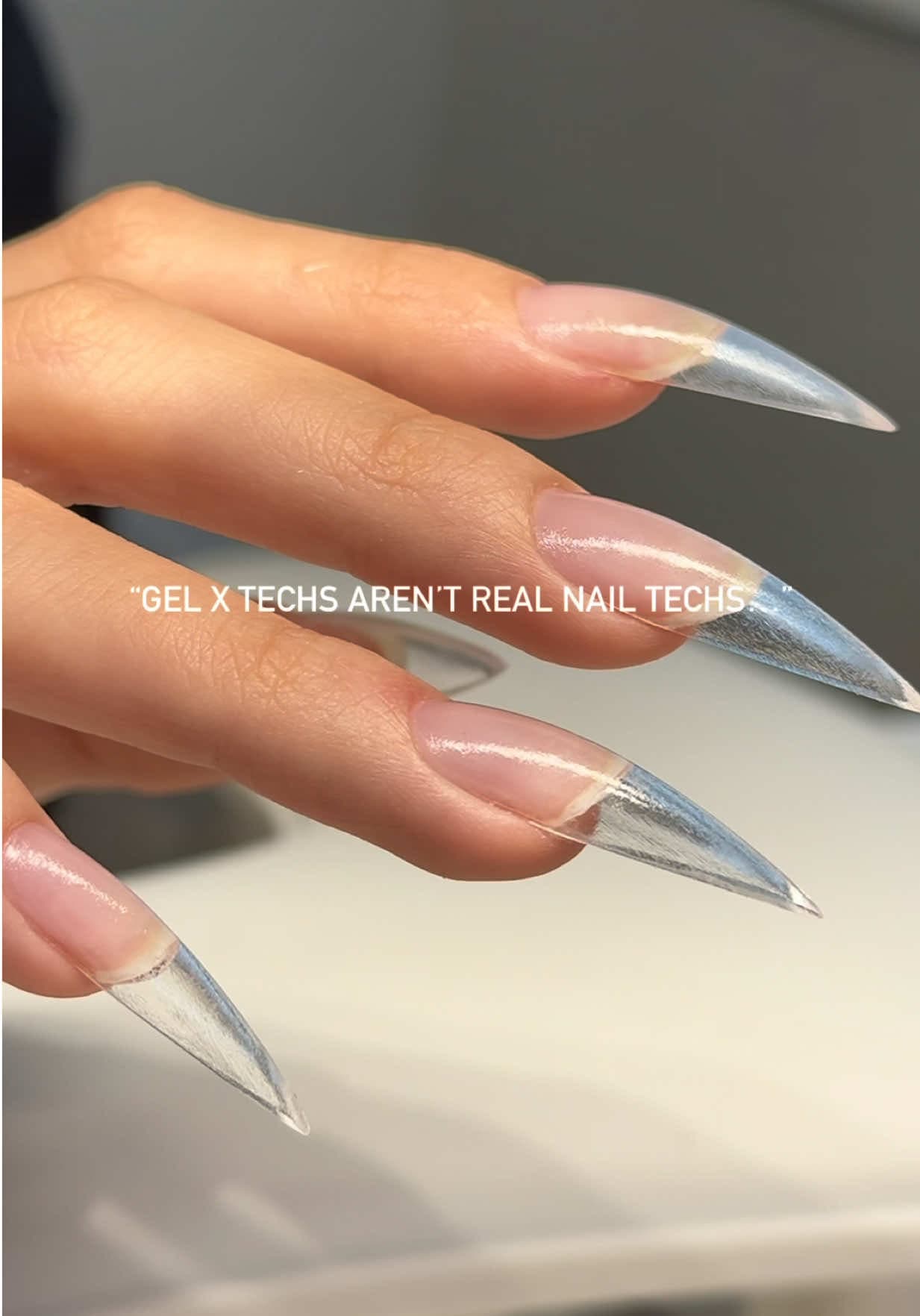 @yuuamy — It’s 2026 can we all love each other 😭 there needs to be love in this industry fr fr everyone is good in their own niche! #nailtech #fyp #nailinspo #nailart #gelxnails 