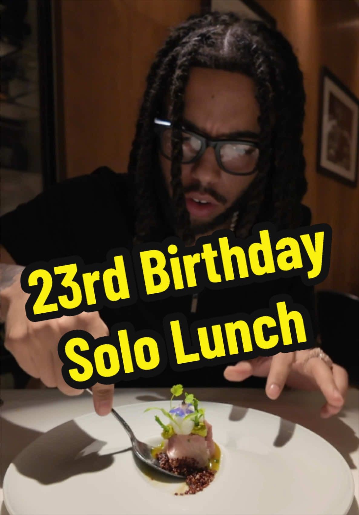 @dominicpovs — 23rd Birthday Solo Lunch #solo #vlog #food #mukbang #pov 