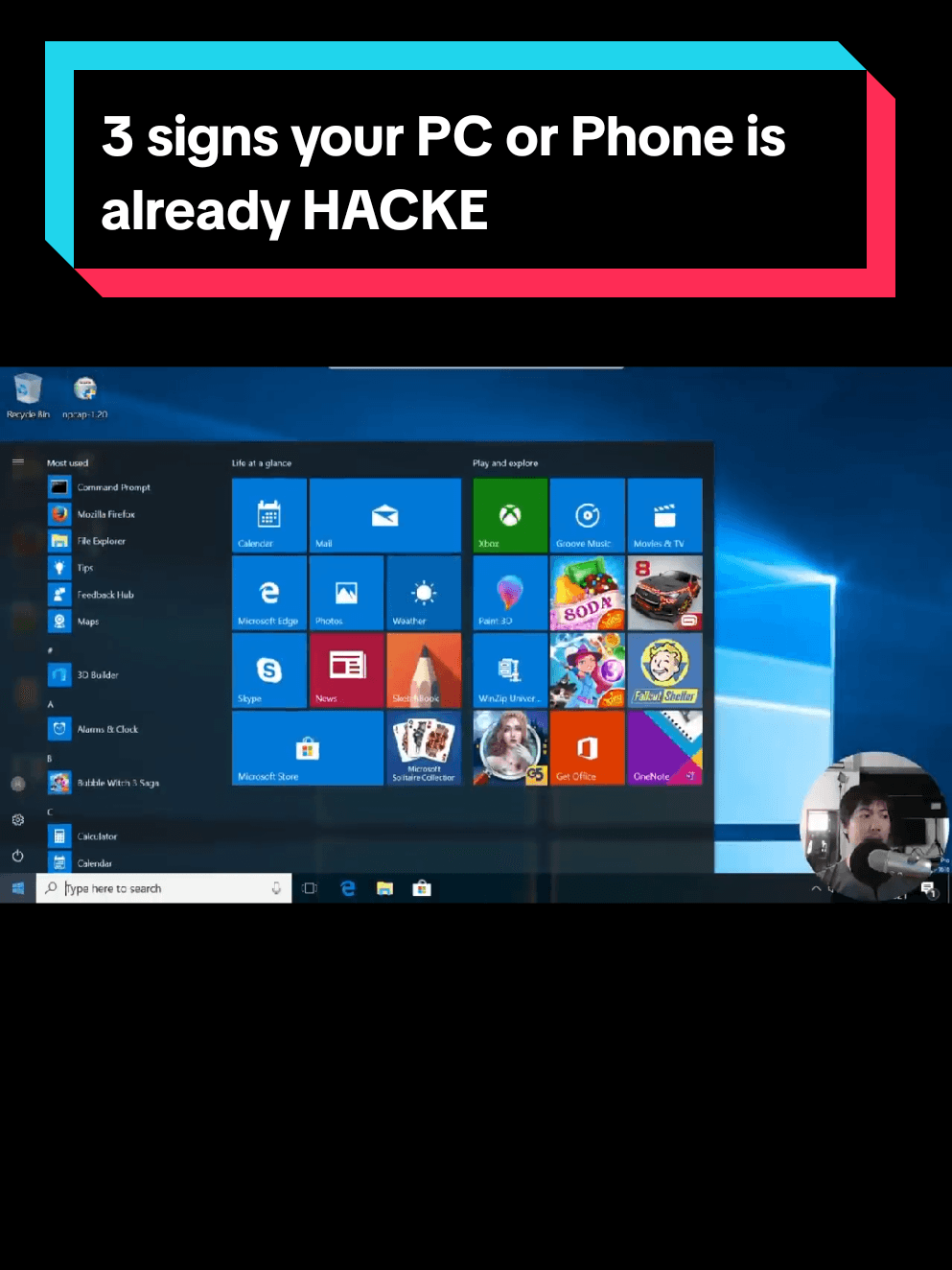 @mrhackerloiio — 3 signs your PC or Phone is already HACKED #viral #Tech #cybersecurity #pc #hacked 