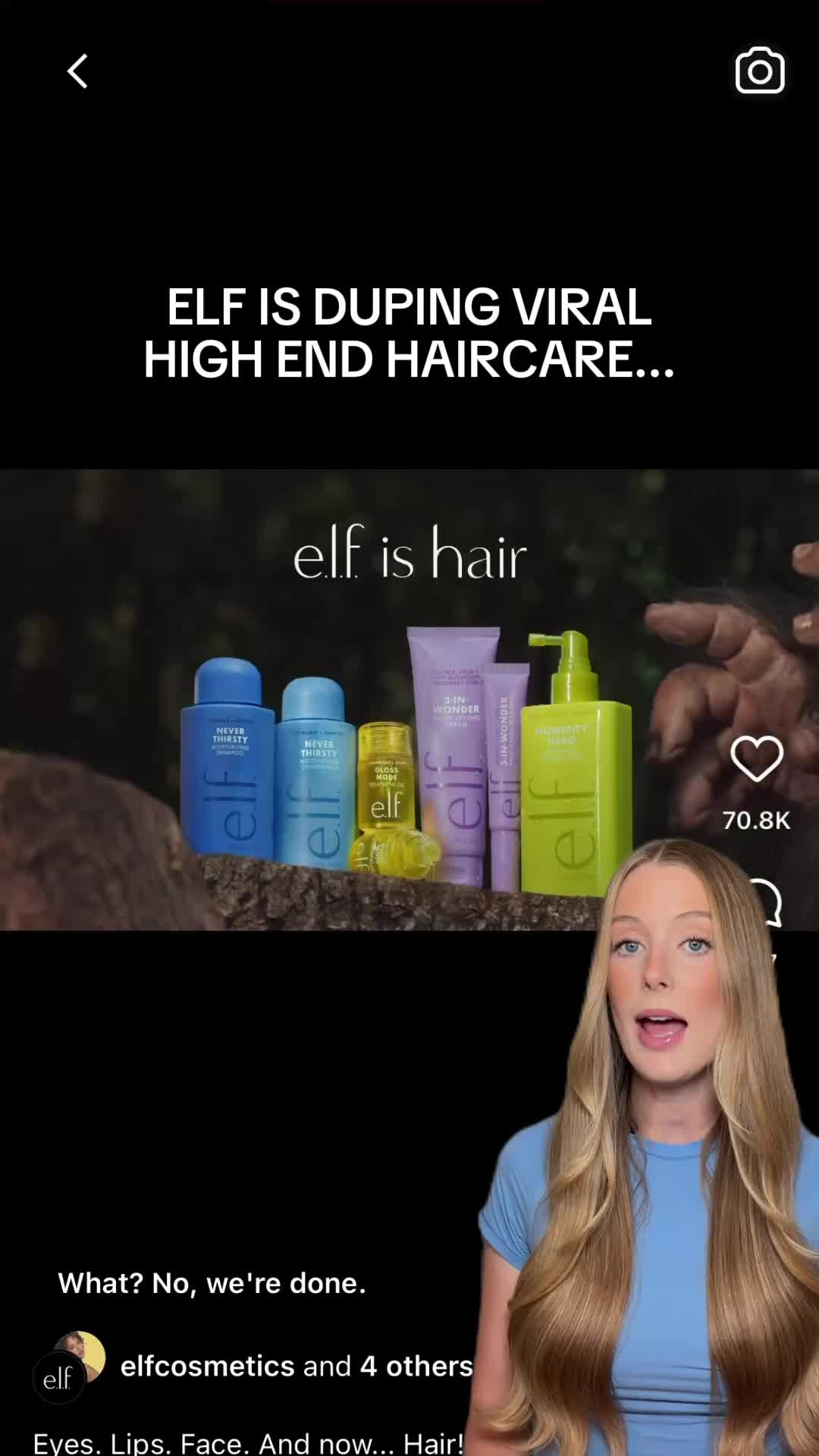 @abbeyyung — ELF has officially entered the affordable haircare space with some products that seem verryyy inspired by some of the most viral high end haircare products. So I wanted to compare the ingredients list