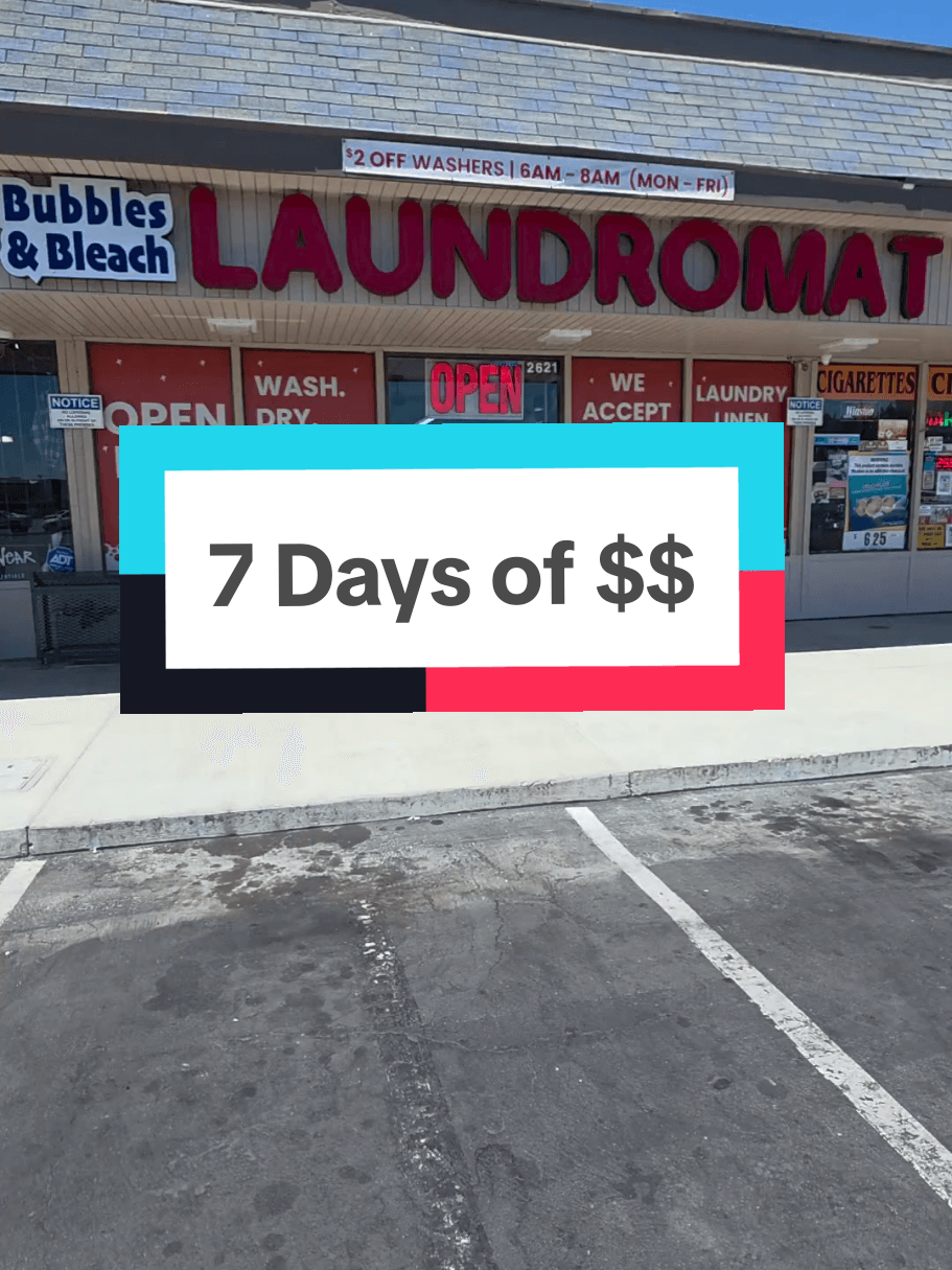 @laundromatmoney — Get free info on how to buy a laundromat through the LINK in my bio! #laundromat #money #business 