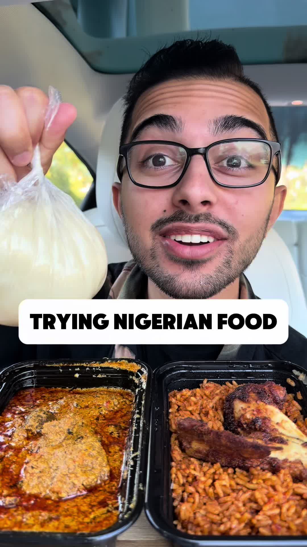@alsonlovesfood — Finally trying Nigerian food, from a small home cook! These flavors were incredible, and like nothing I’ve tried before. Safe to say, I’ll definitely be coming back for more!