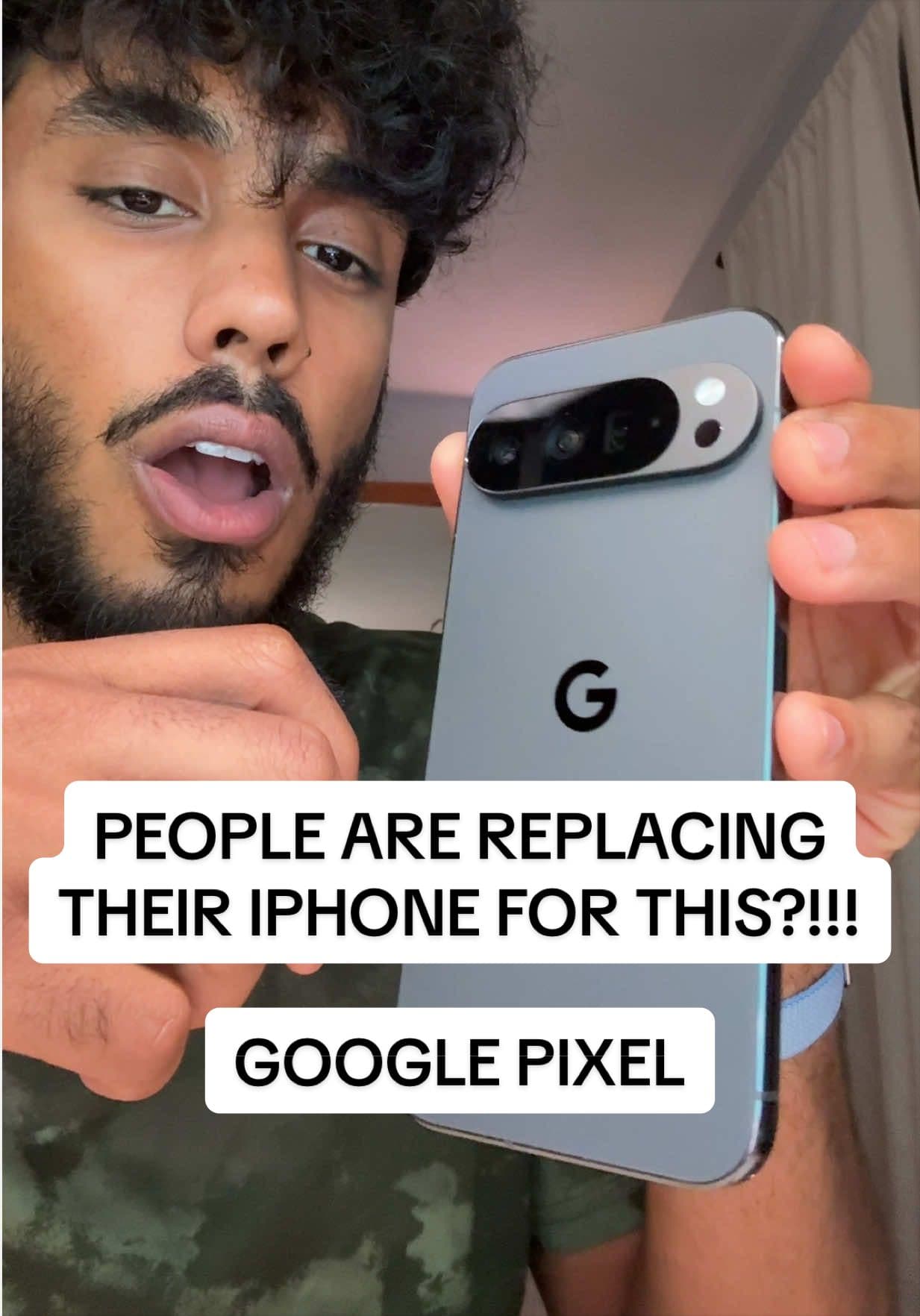 @johnnyytech — Can this phone replace my iPhone 🤔? #googlepixel #pixel #googlepixel10proxl #tech #techtok