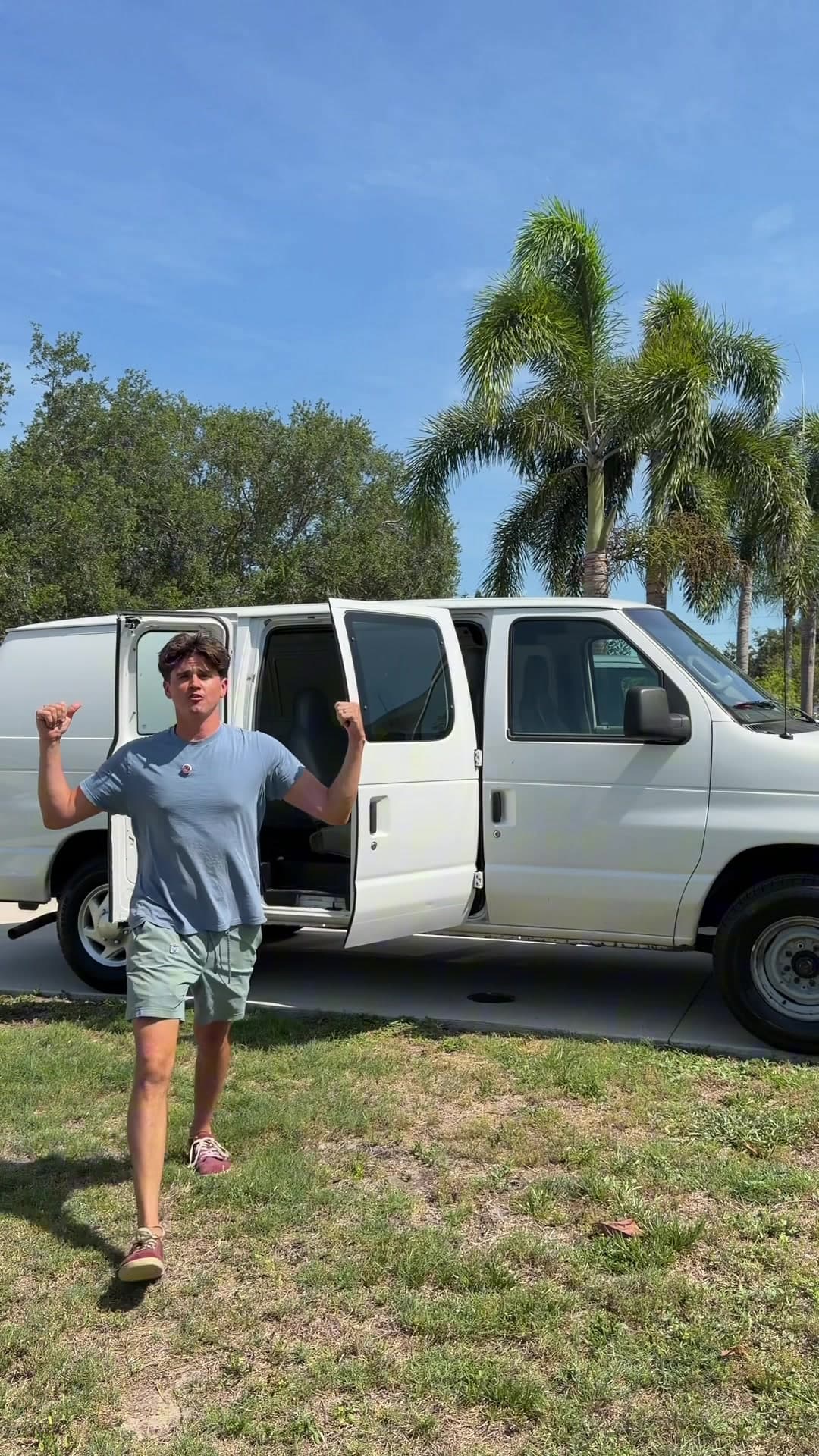 @loganlists — Can we turn this creep old van into a luxury one? #satisfying #vanlife #diy #flipping #transformation 