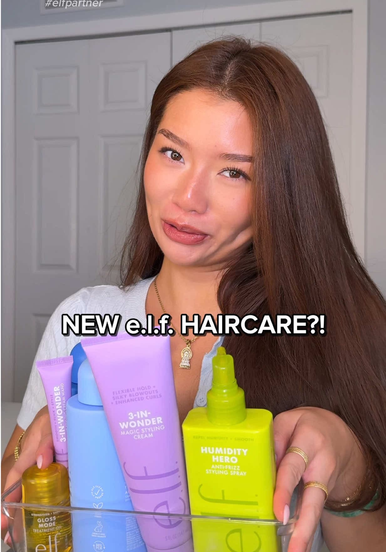 @asianndra — NEW E.L.F. HAIR CARE LINE?! ✨ I love the way they are making hair care so affordable & accessible to all of us!!  