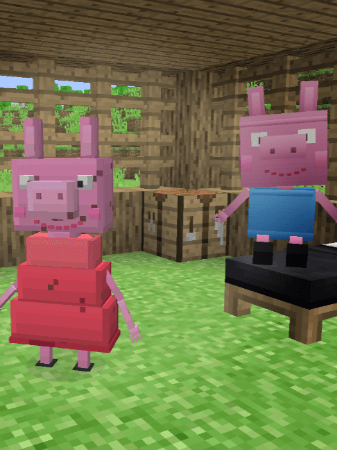 @leycraft23 — Sobreviví A Peppa Pig MALDITA En Minecraft#mods #minecraftmods #peppapig #creepypasta#modsdeterror